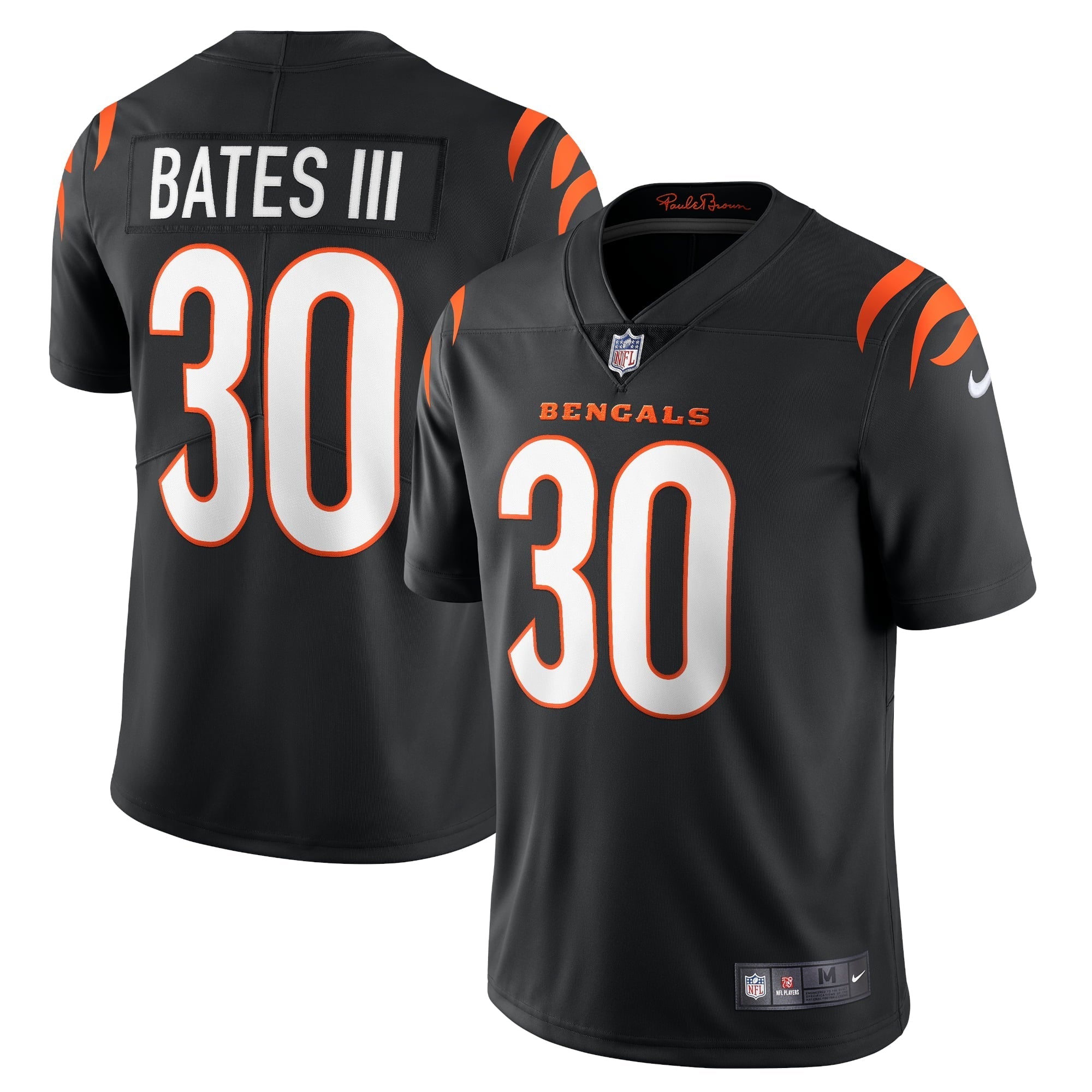 Men's Nike Jessie Bates III Black Cincinnati Bengals Vapor Limited Jersey