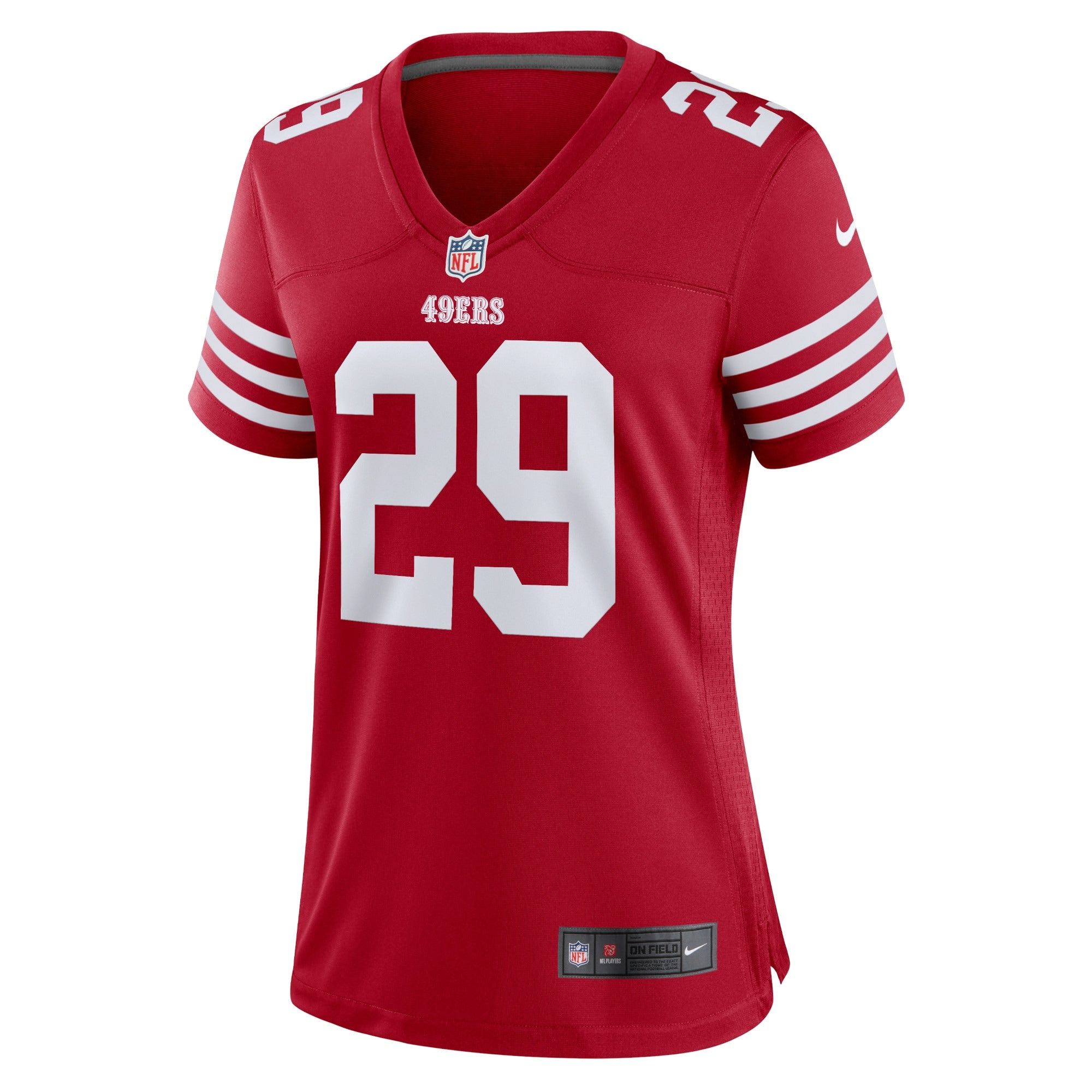 Women's Nike Talanoa Hufanga Scarlet San Francisco 49ers Game Player Jersey