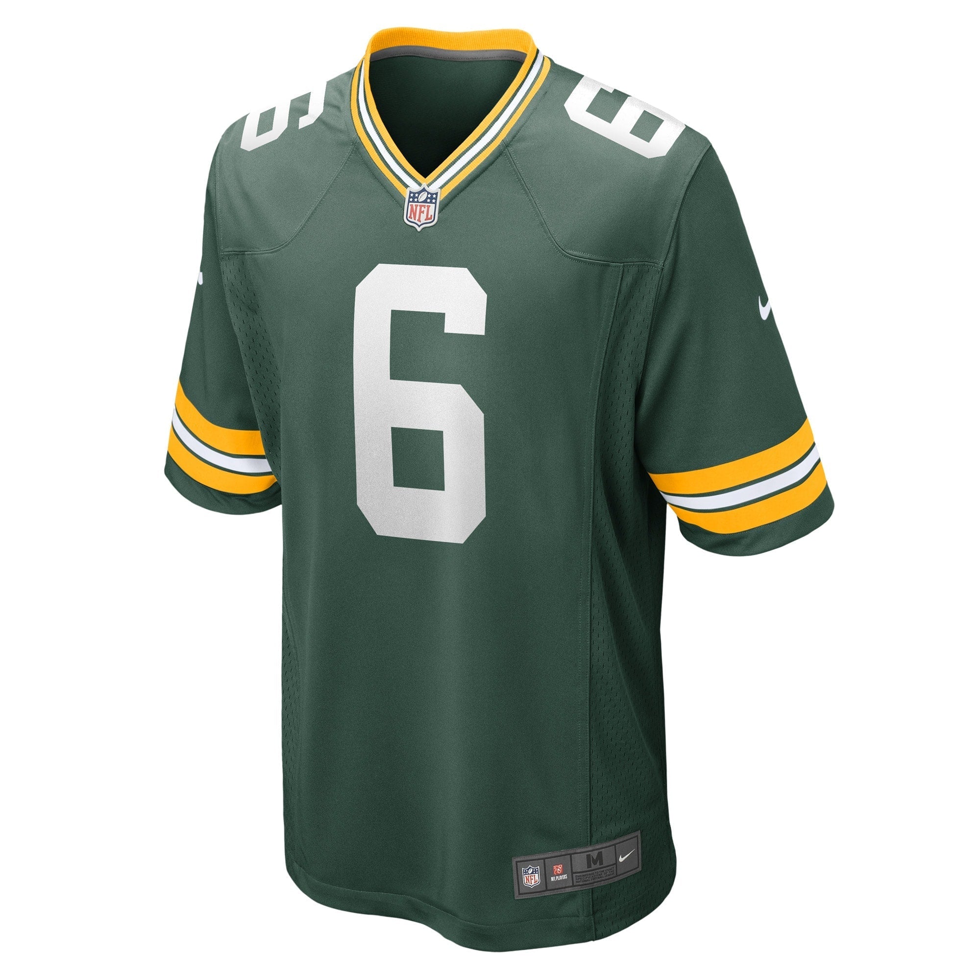 Men's Nike Dallin Leavitt Green Green Bay Packers Game Player Jersey