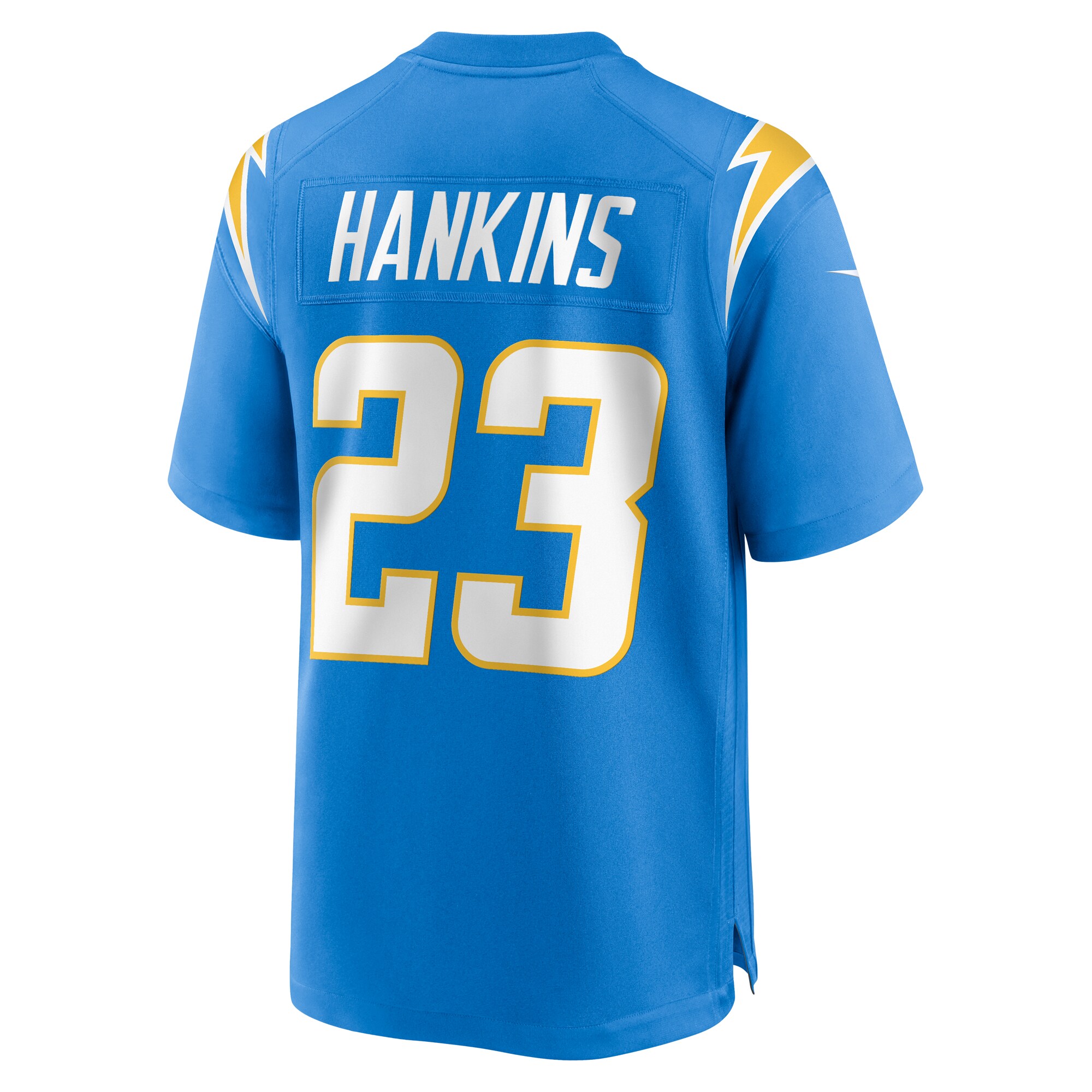 Matt Hankins Los Angeles Chargers Nike Team Game Jersey -  Powder Blue