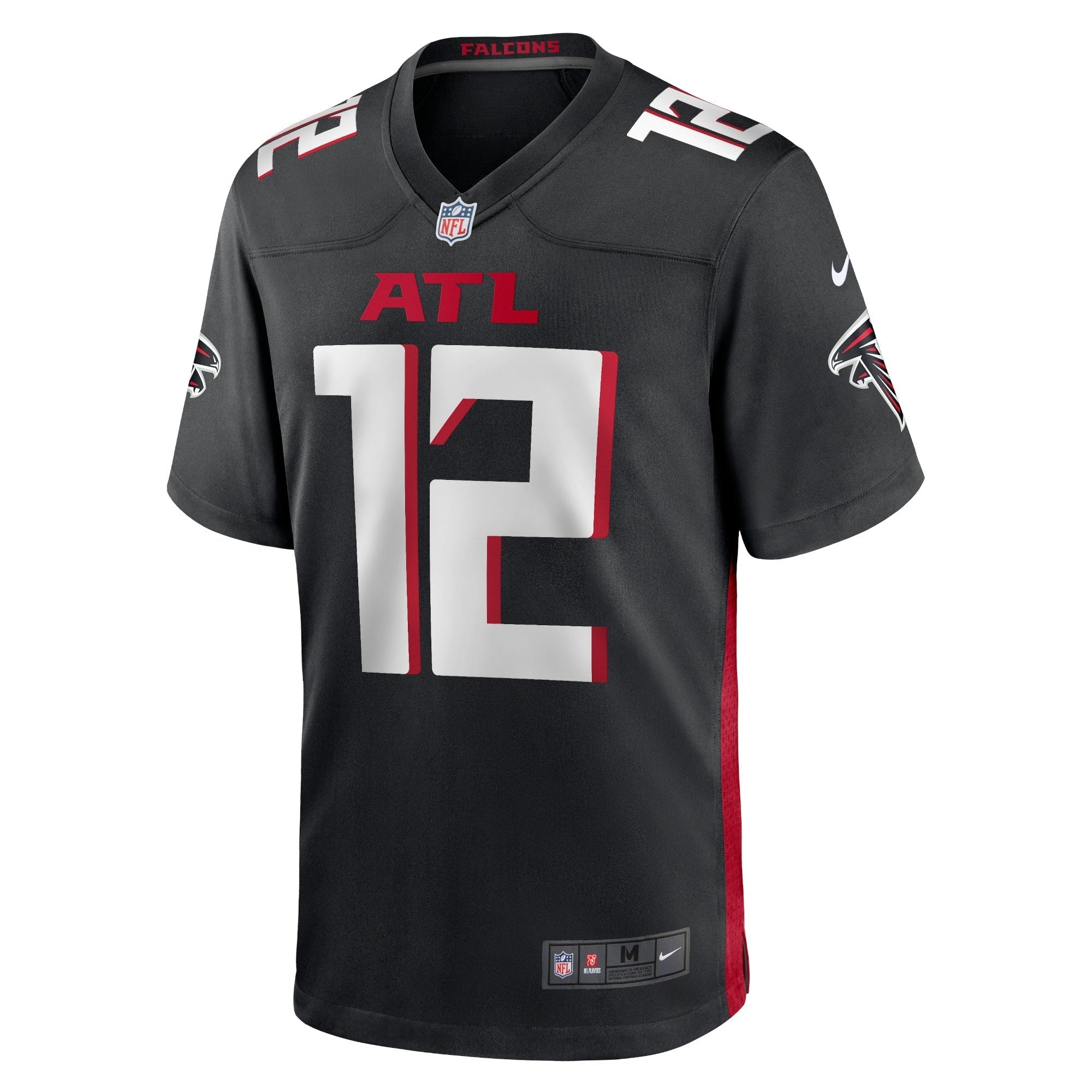 Men's Nike KhaDarel Hodge Black Atlanta Falcons Game Jersey