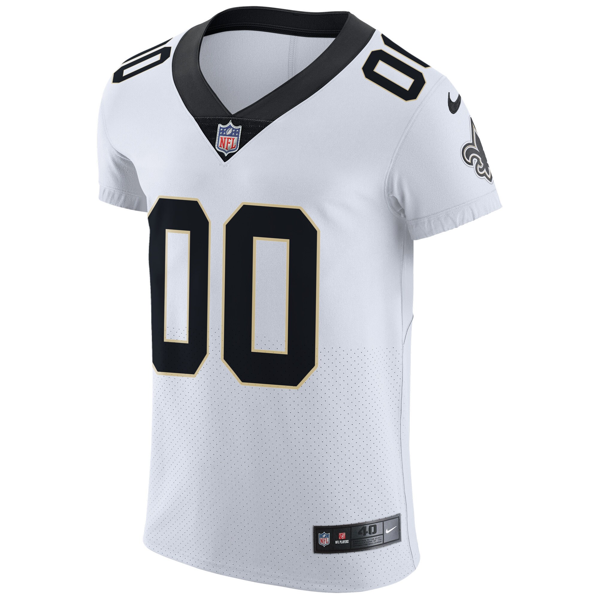 New Orleans Saints Nike Vapor Untouchable Elite Custom Jersey - White