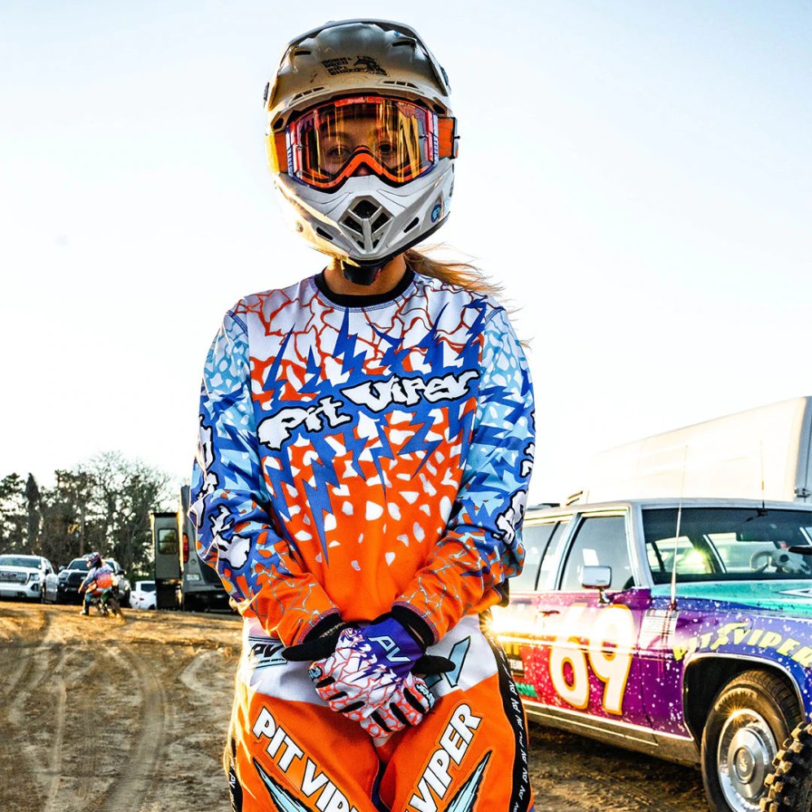 Discount Pit Viper Terremoto Jersey Men’s Tops Small