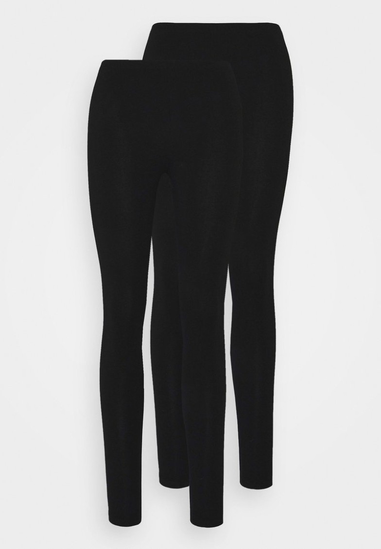 Outlet Anna Field 2PP JERSEY LEGGING – Leggings – Black, Mujer L
