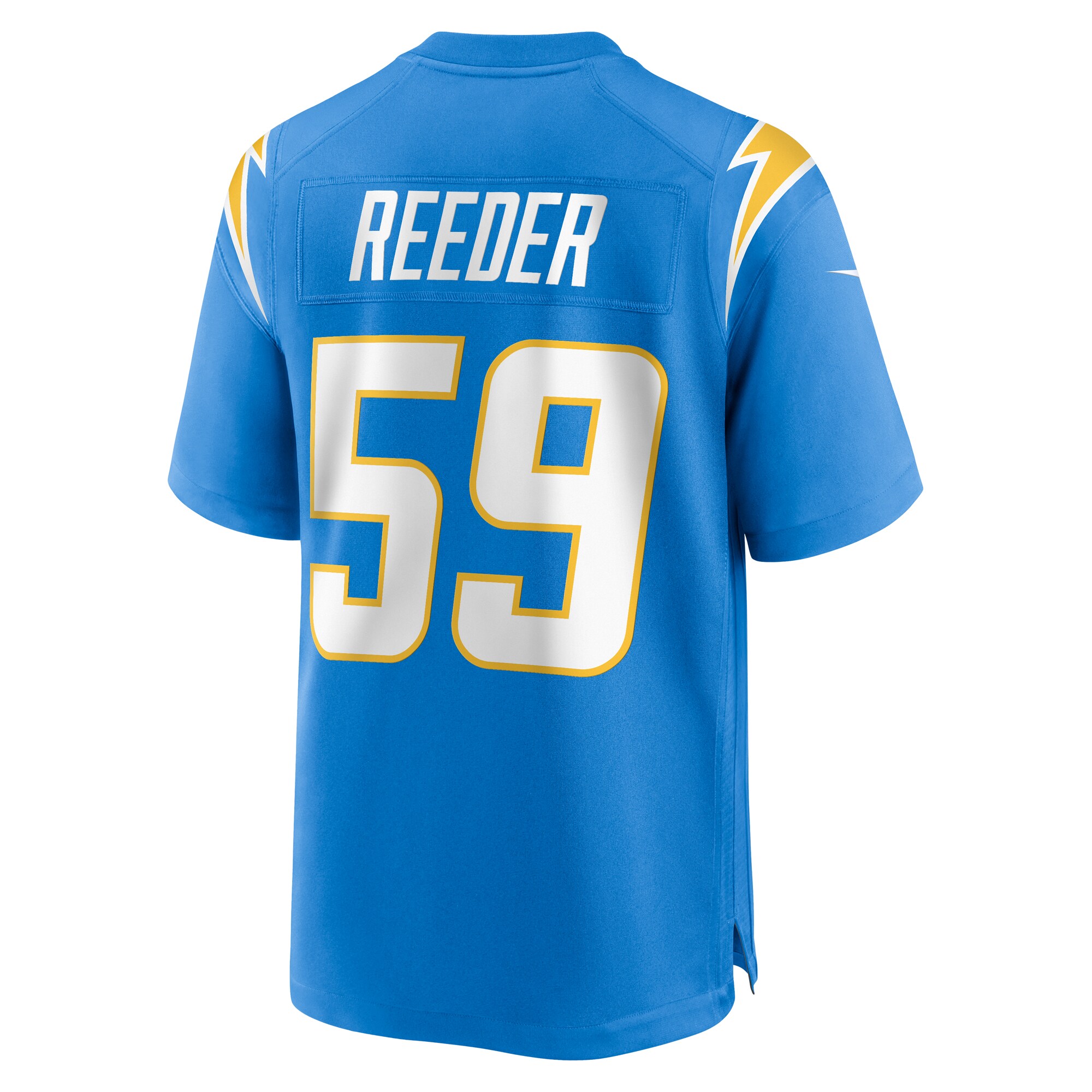 Troy Reeder Los Angeles Chargers Nike Team Game Jersey -  Powder Blue
