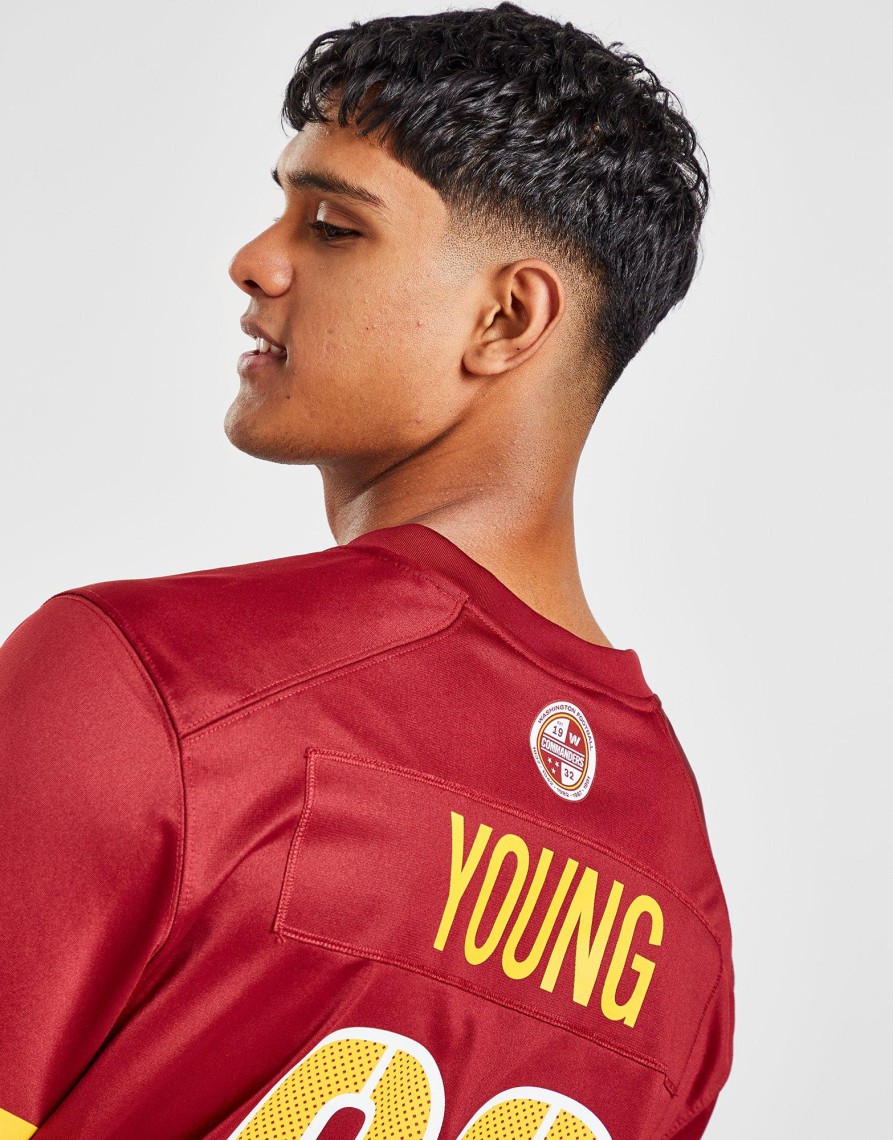 Outlet Nike NFL Washington Commanders Young #99 Jersey Rød S