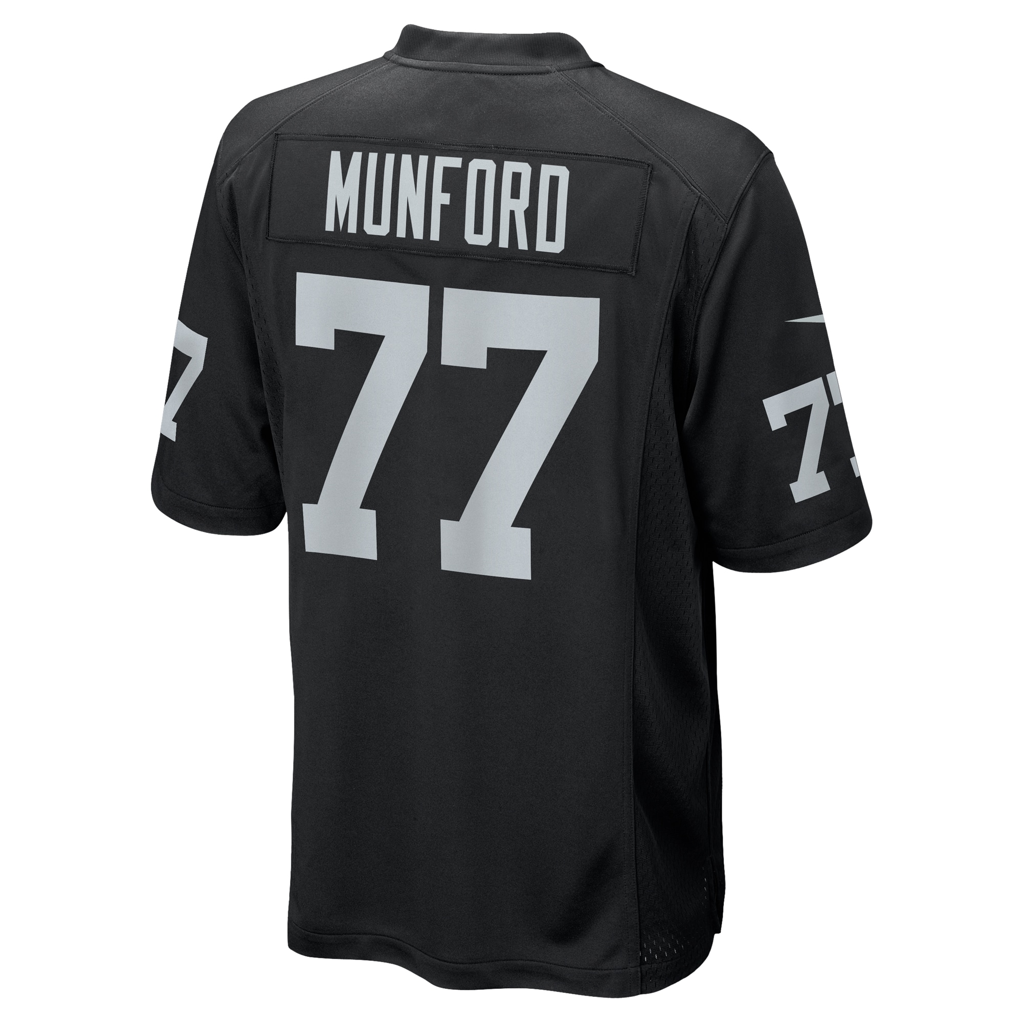Thayer Munford Jr. Las Vegas Raiders Nike Team Game Jersey -  Black