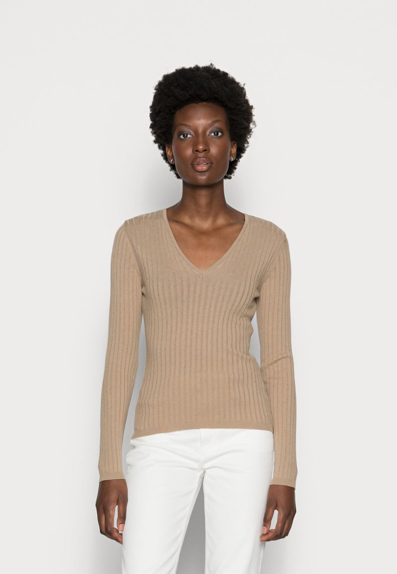 Outlet Anna Field Jersey De Punto – Tan, Mujer L