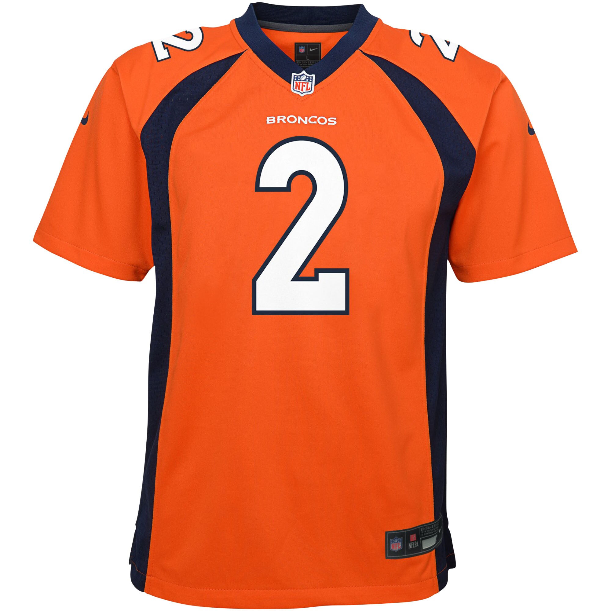 Patrick Surtain II Denver Broncos Nike Youth Game Jersey - Orange