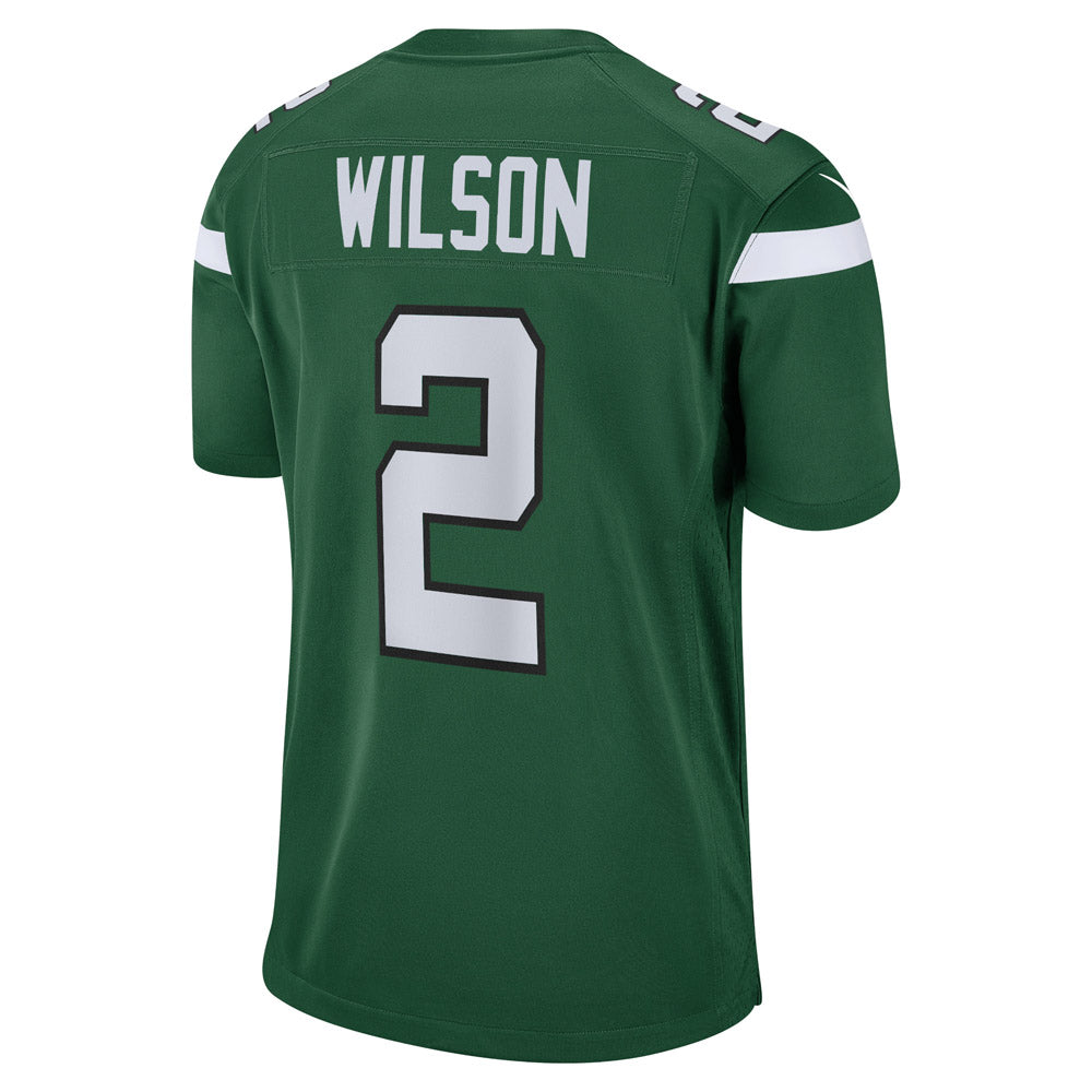 Youth New York Jets Zach Wilson Game Jersey Gotham Green
