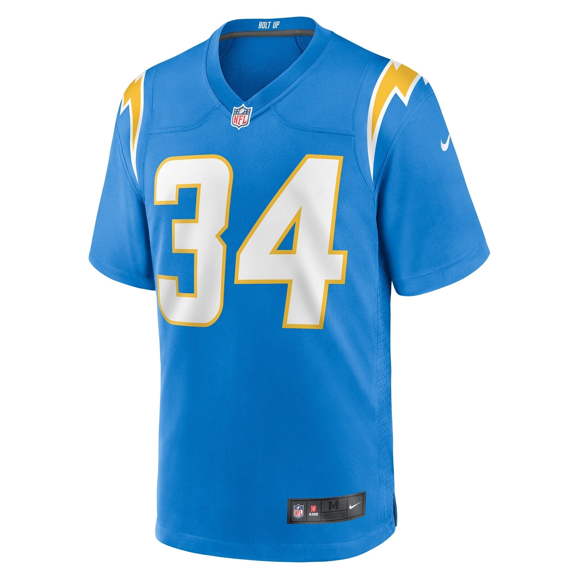 Men's Nike Larry Rountree III Powder Blue Los Angeles Chargers Player Game Jersey