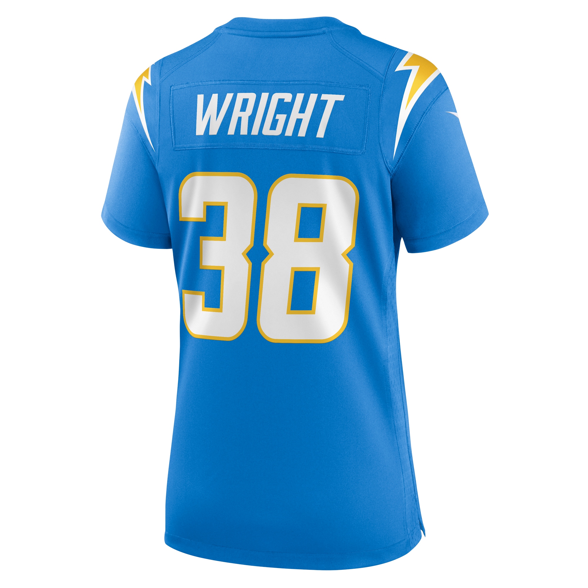 Milton Wright Los Angeles Chargers Nike Women's  Game Jersey - Powder Blue