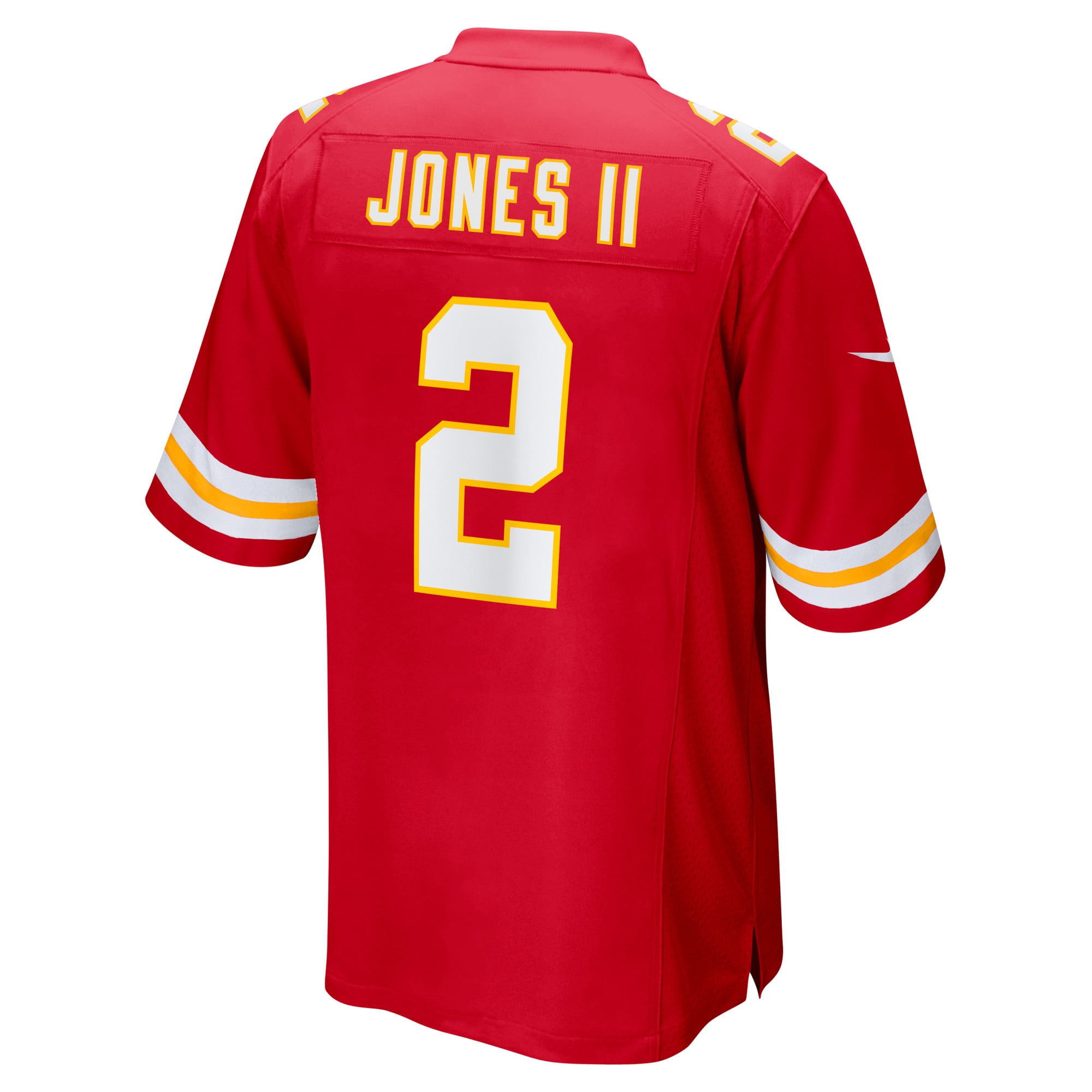 Men's Nike Ronald Jones II Red Kansas City Chiefs Game Jersey