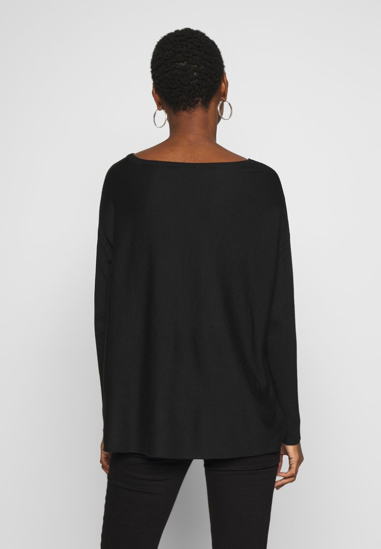 Sale Anna Field BATWING JUMPER BOATNECK – Jersey De Punto – Black, Mujer L