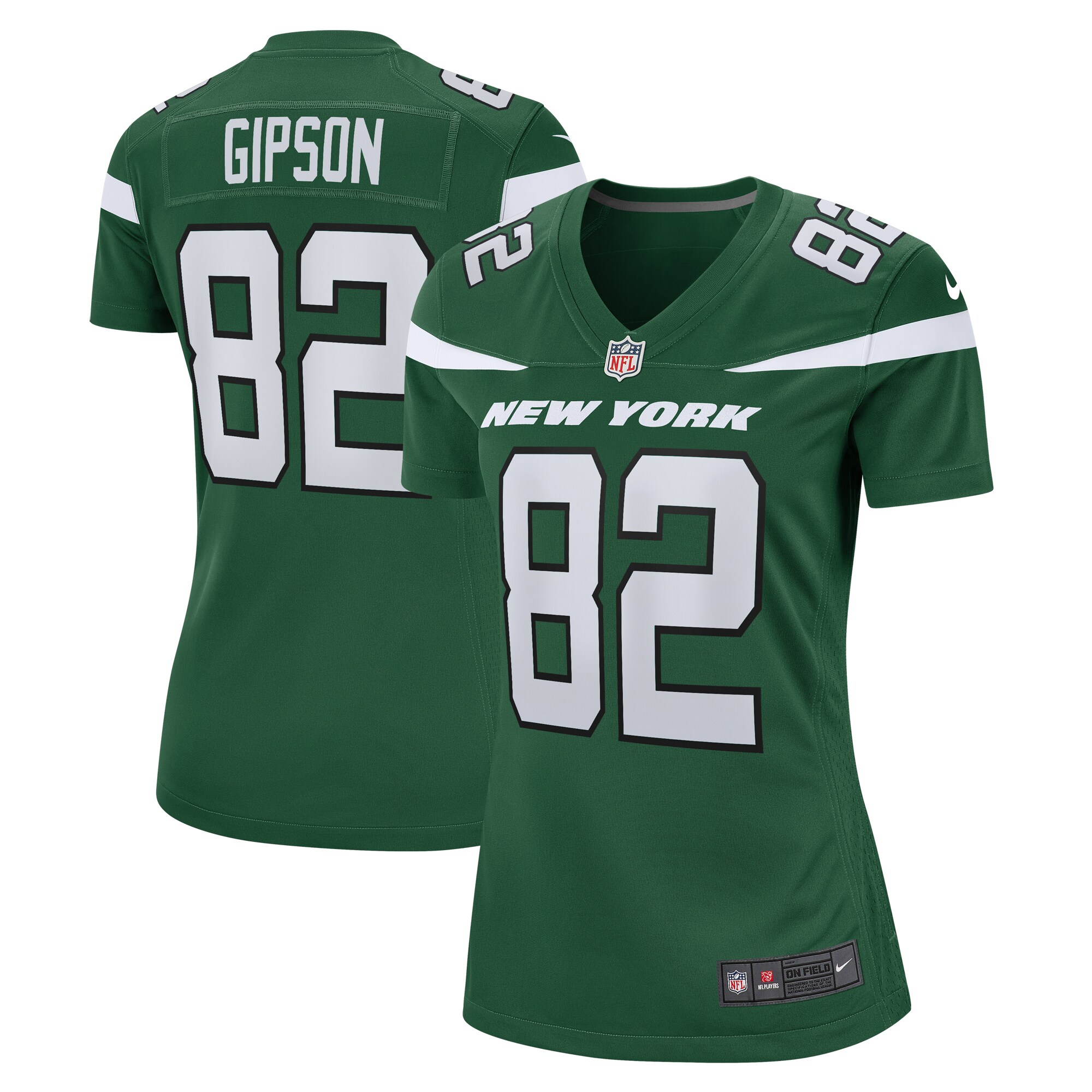 Xavier Gipson New York Jets Nike Women's  Team Game Jersey - Gotham Green