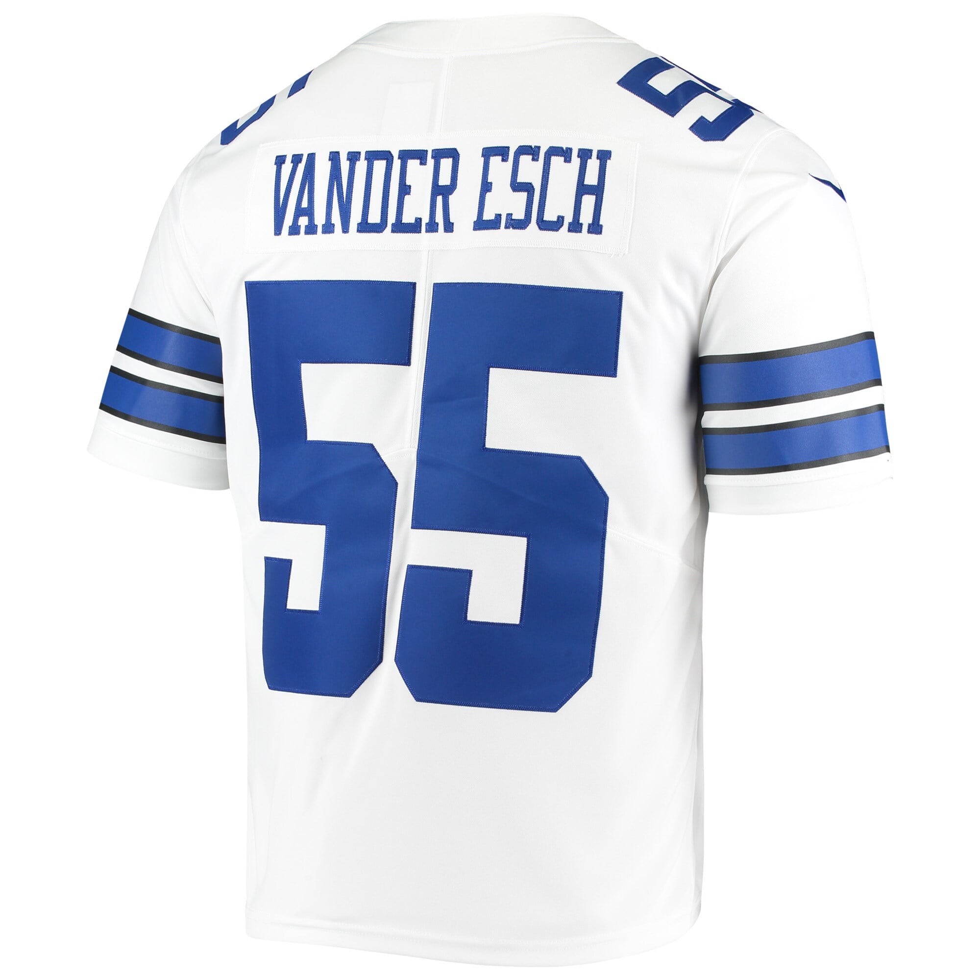 Men's Nike Leighton Vander Esch White Dallas Cowboys 60th Anniversary Limited Jersey