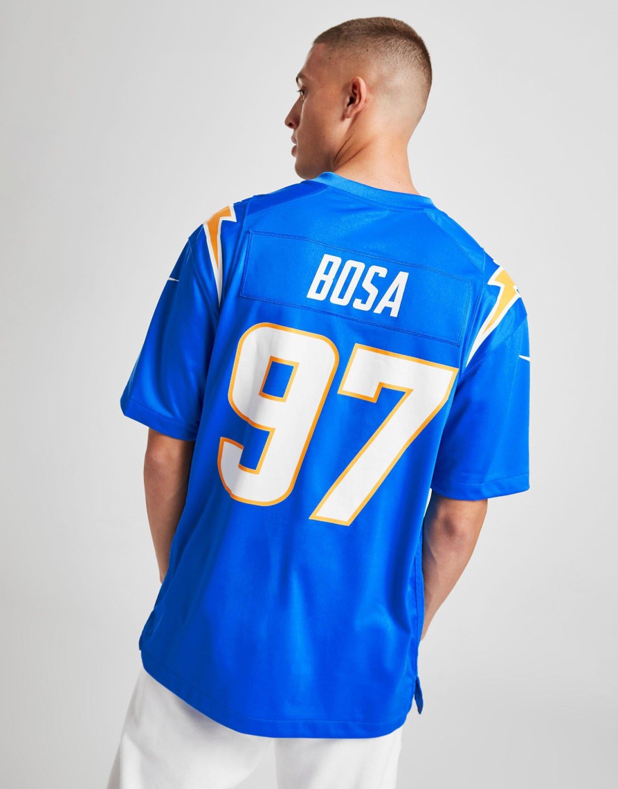Outlet Nike NFL LA Chargers Bosa #97 Game Jersey Blå S