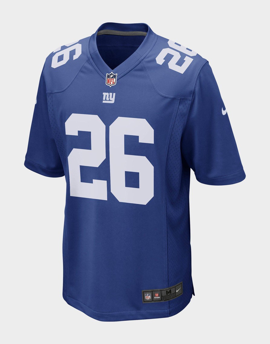 Cheap Nike NFL New York Giants Barkley #26 Jersey Blå S