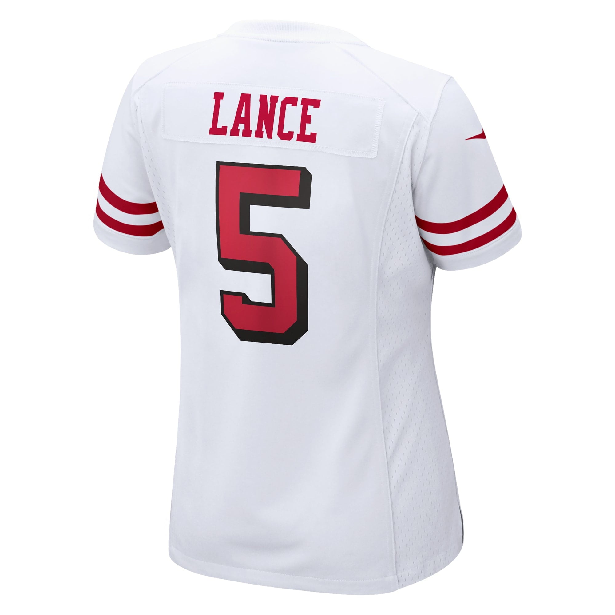 Women's Nike Trey Lance White San Francisco 49ers Alternate Game Jersey