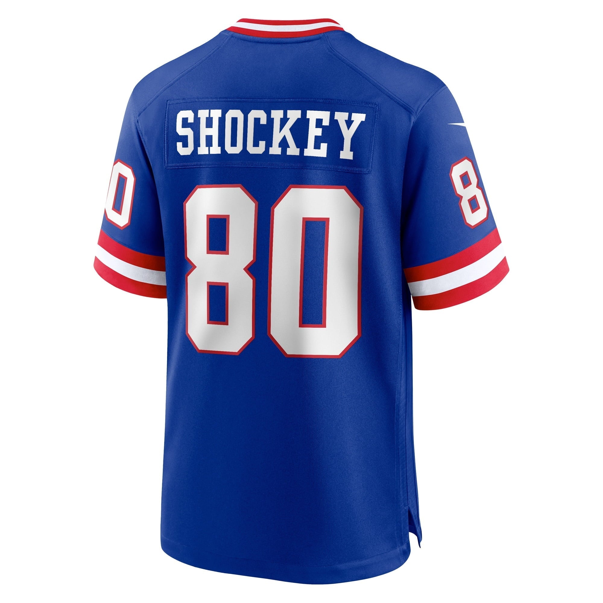 Men's Nike Jeremy Shockey Royal New York Giants Classic Retired Player Game Jersey
