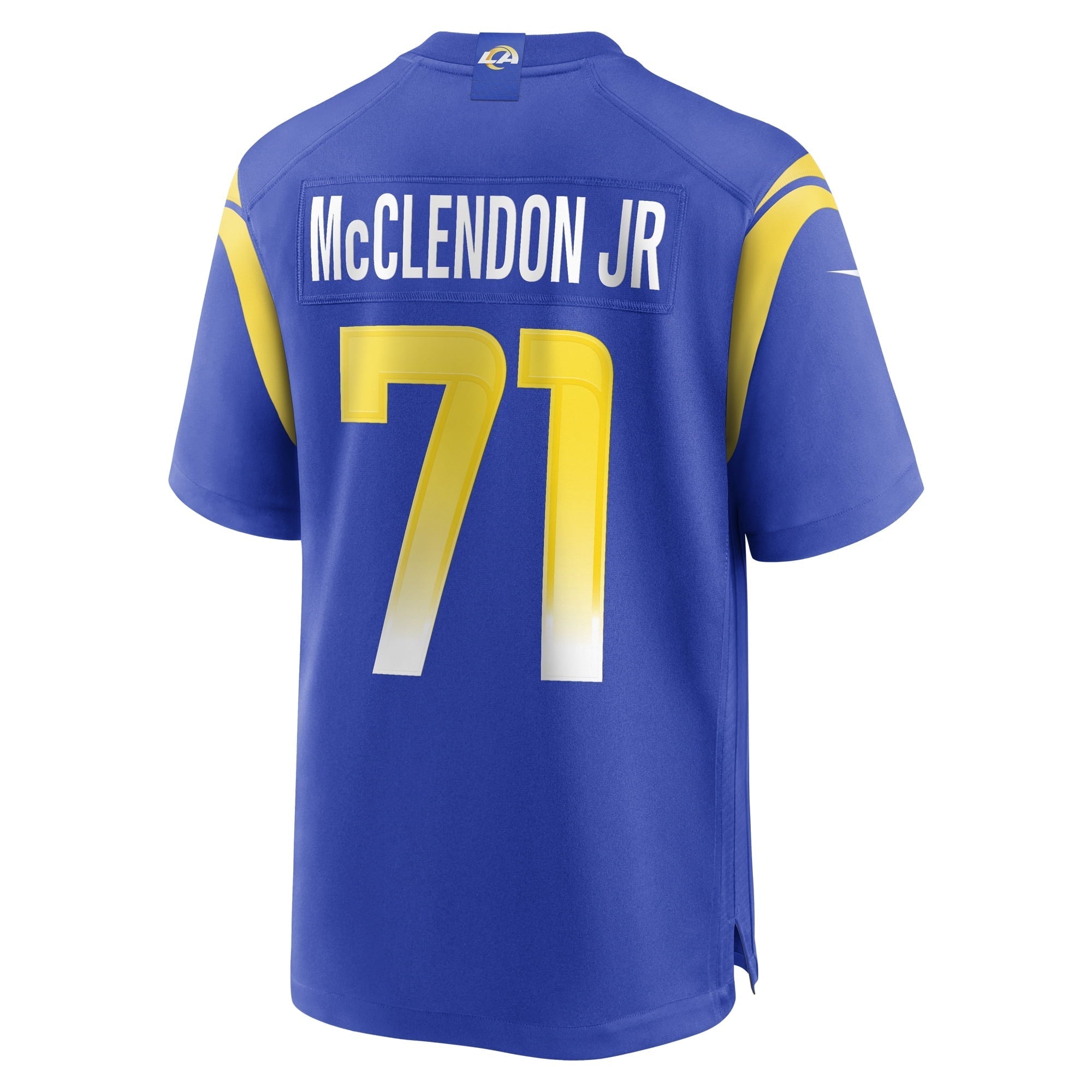 Men's Nike Warren McClendon Jr. Royal Los Angeles Rams Team Game Jersey