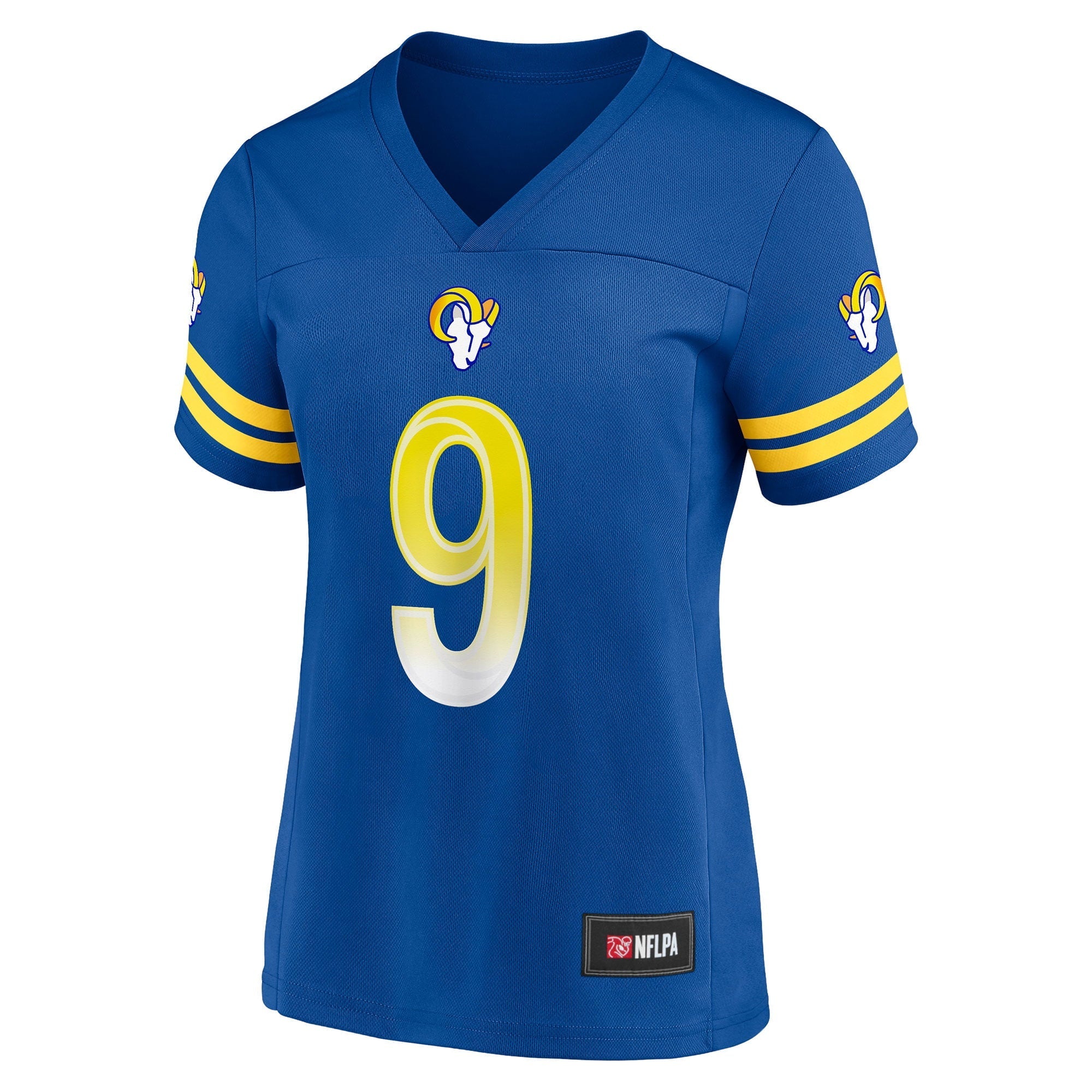 Women's Fanatics Branded Matthew Stafford Royal Los Angeles Rams Game Time Player Jersey