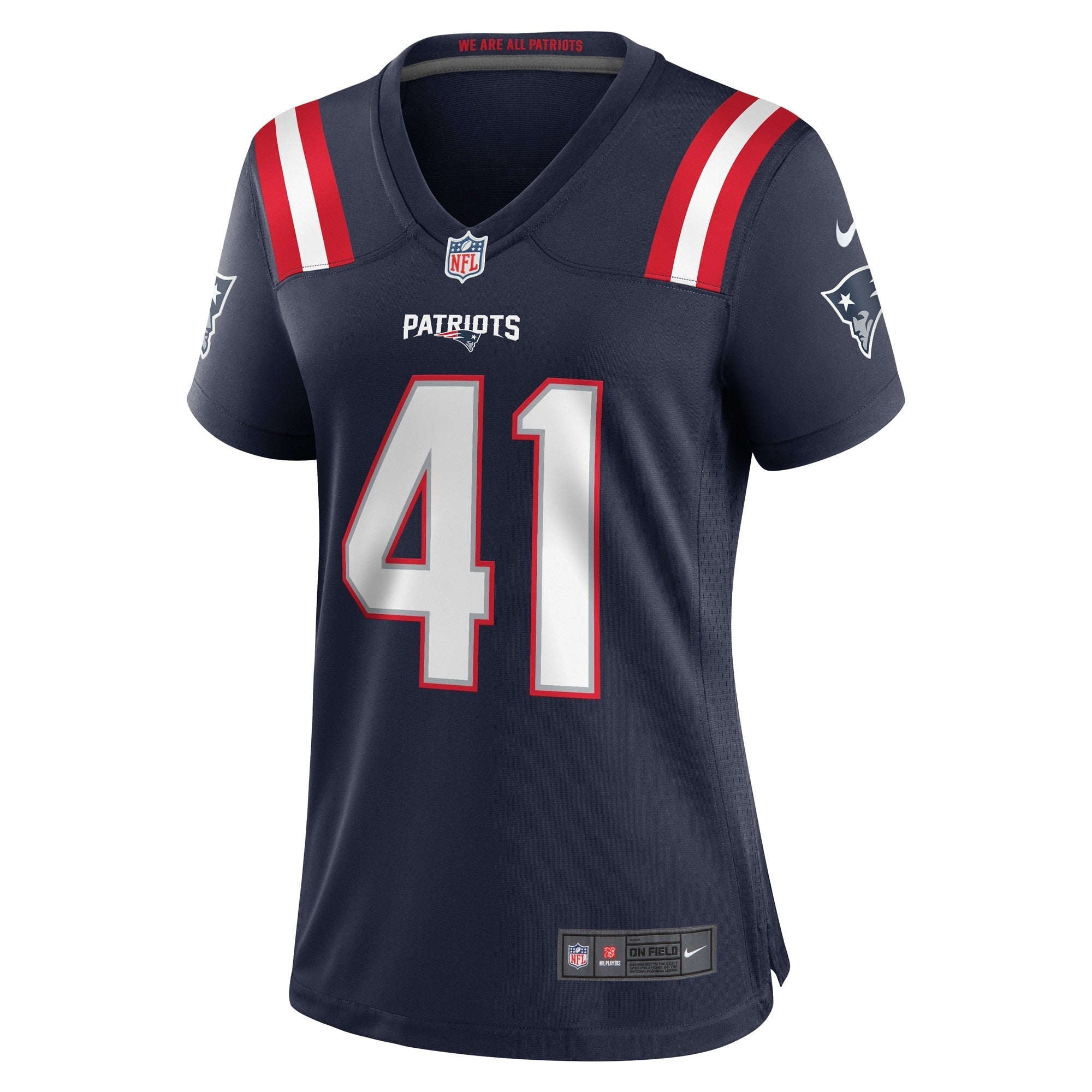 Women's Nike Brenden Schooler Navy New England Patriots Game Player Jersey