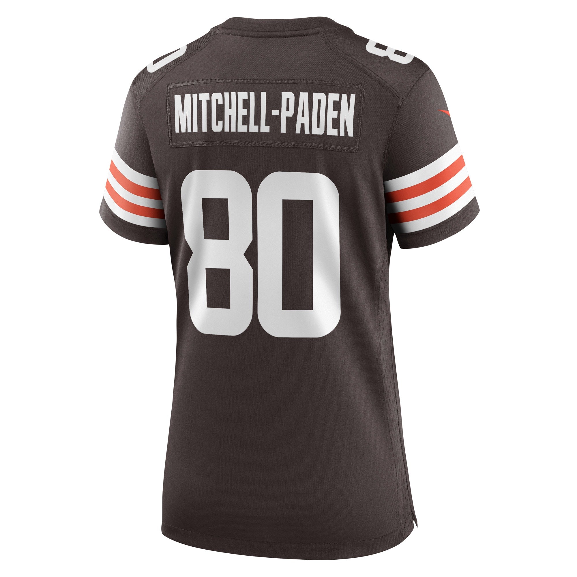 Women's Nike Zaire Mitchell-Paden Brown Cleveland Browns Game Player Jersey