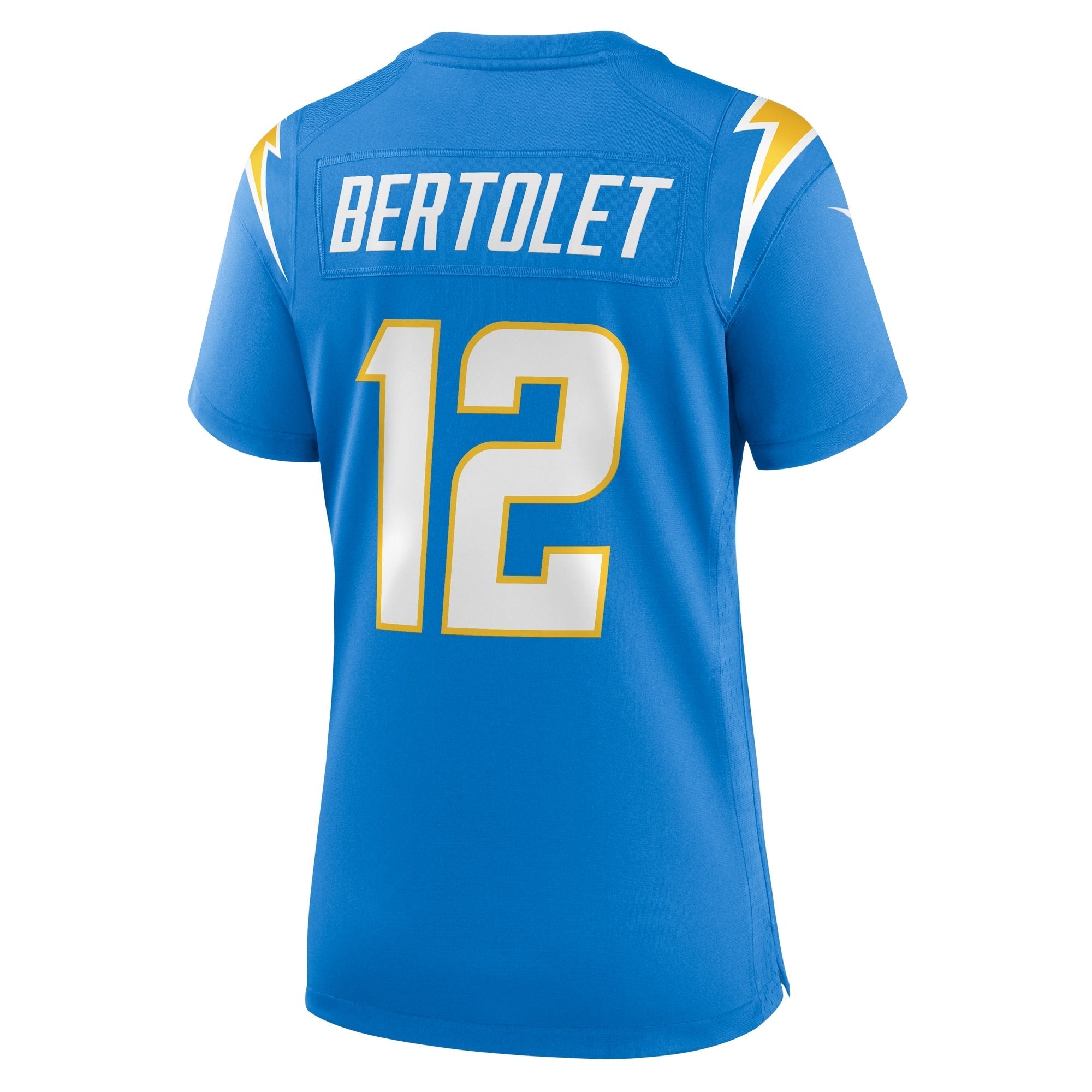 Women's Nike Taylor Bertolet Powder Blue Los Angeles Chargers Home Game Player Jersey