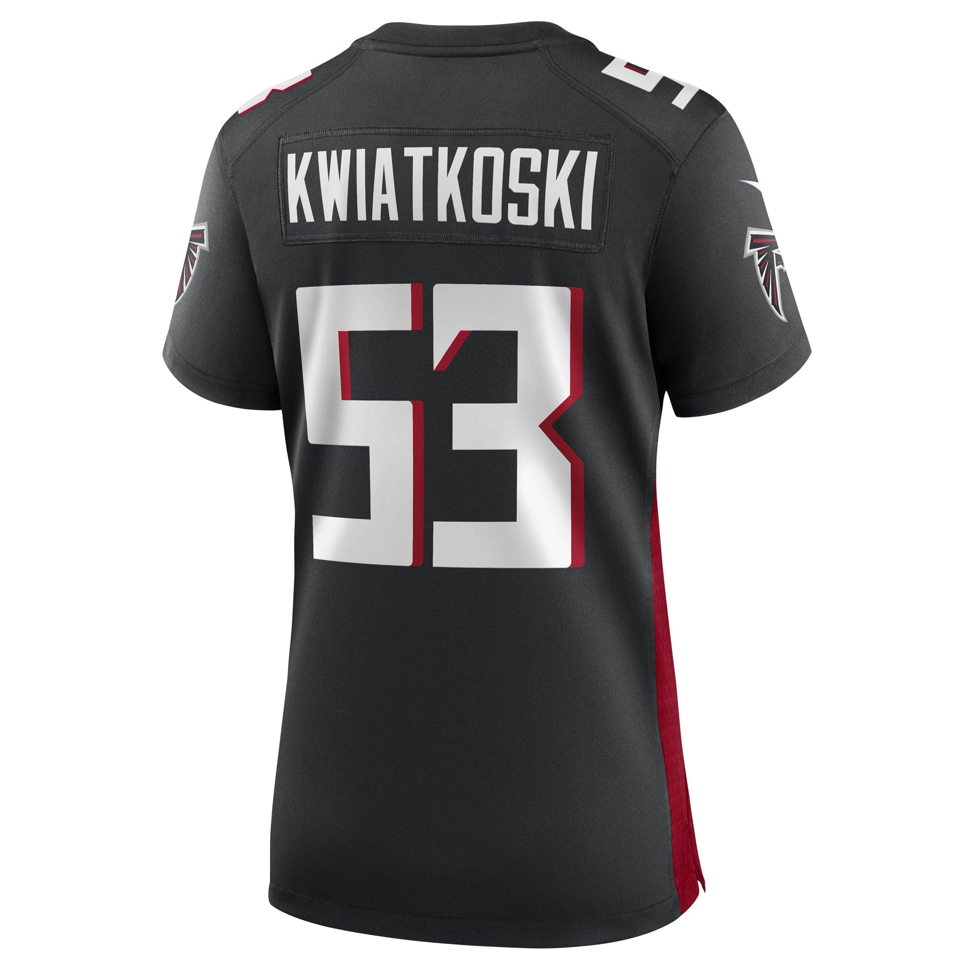 Women's Nike Nick Kwiatkoski Black Atlanta Falcons Game Player Jersey