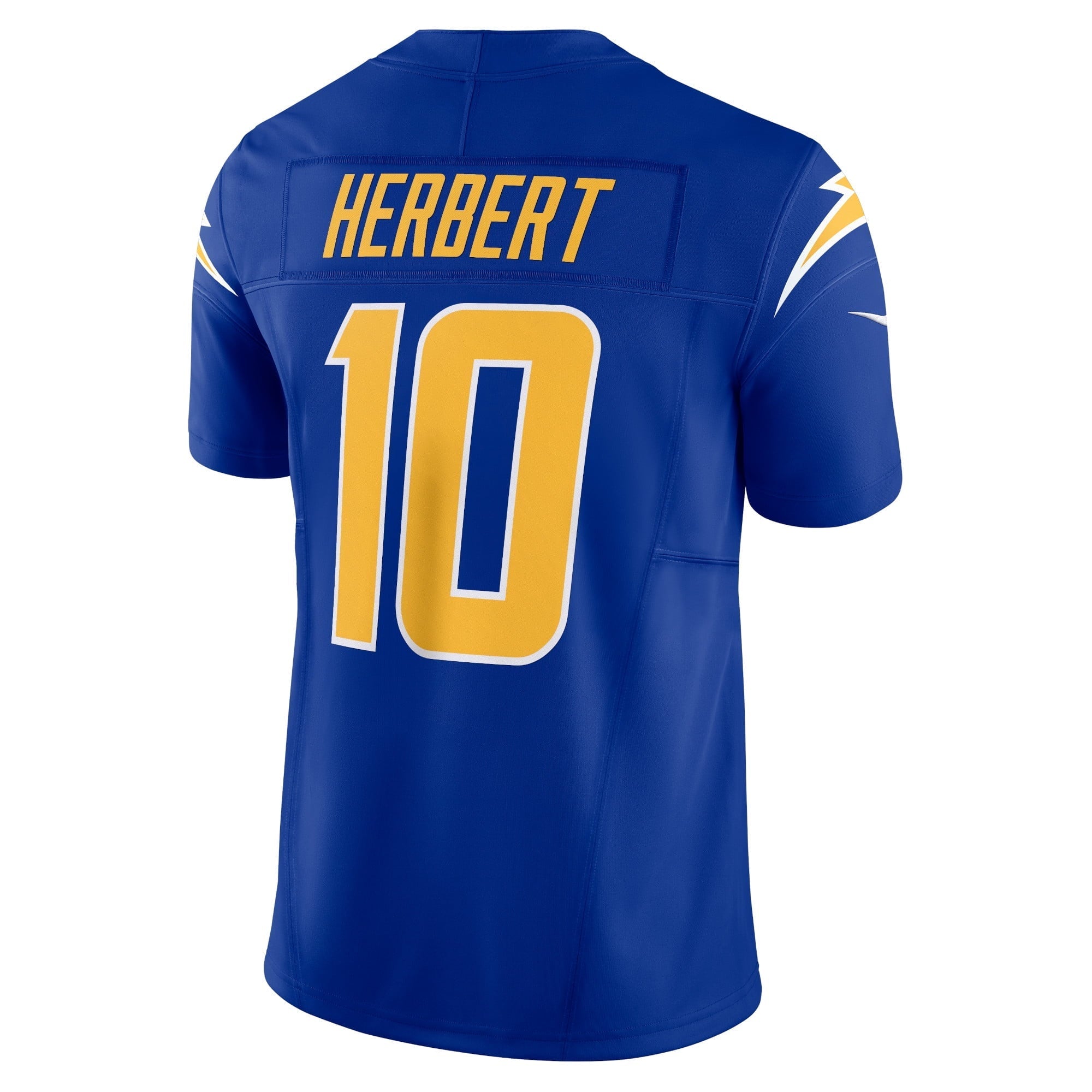 Men's Nike Justin Herbert Royal Los Angeles Chargers Vapor F.U.S.E. Limited Jersey