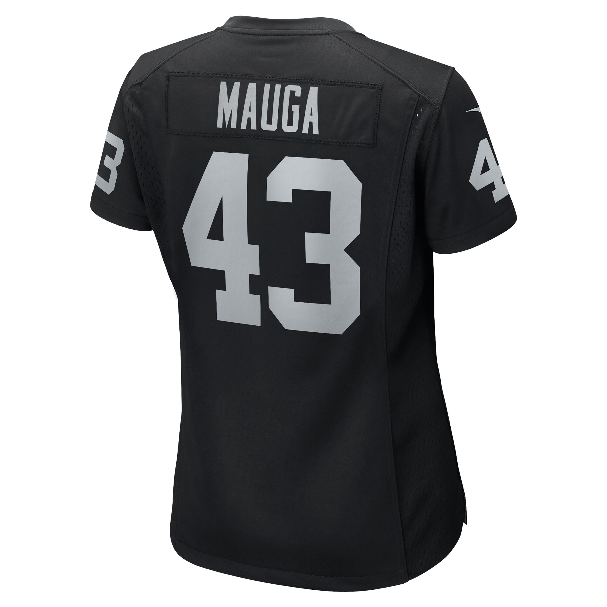 Kanai Mauga Las Vegas Raiders Nike Women's Team Game Jersey -  Black