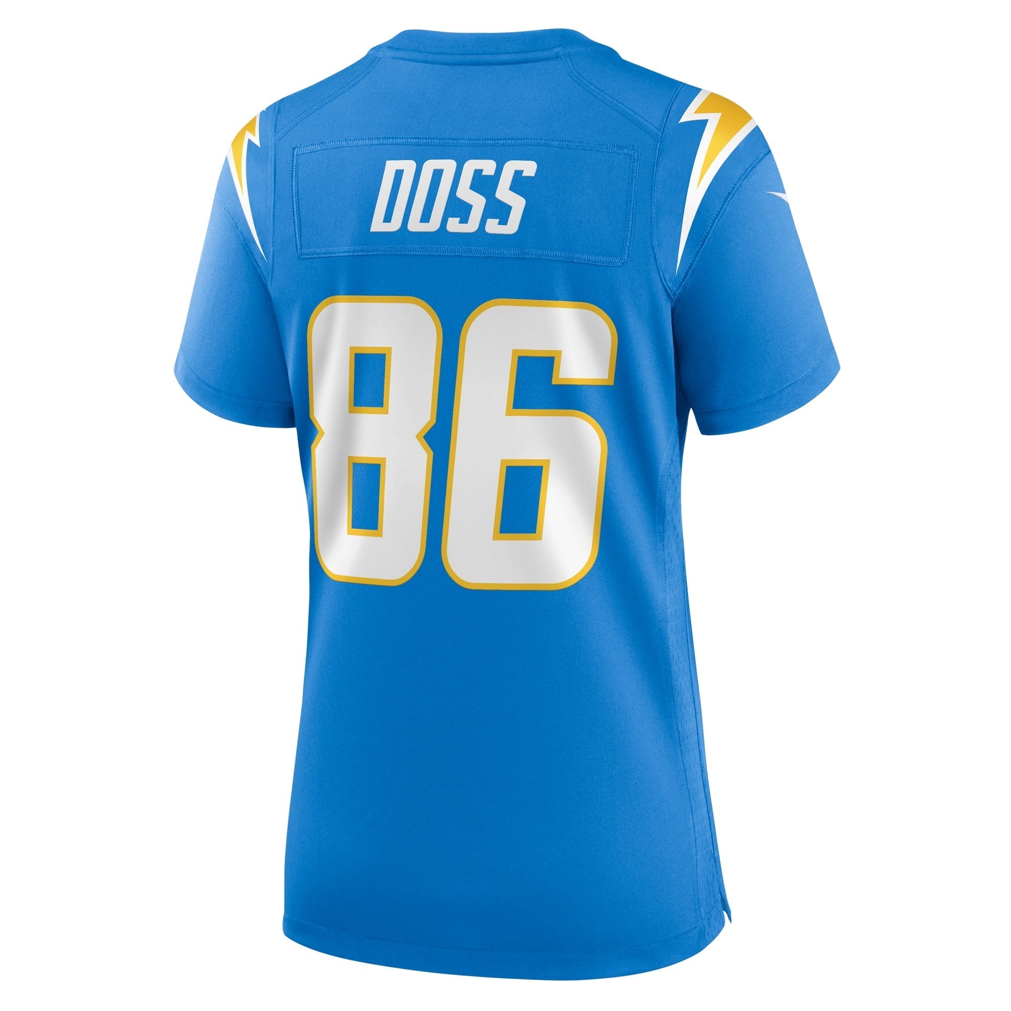 Women's Nike Keelan Doss Powder Blue Los Angeles Chargers Home Game Player Jersey