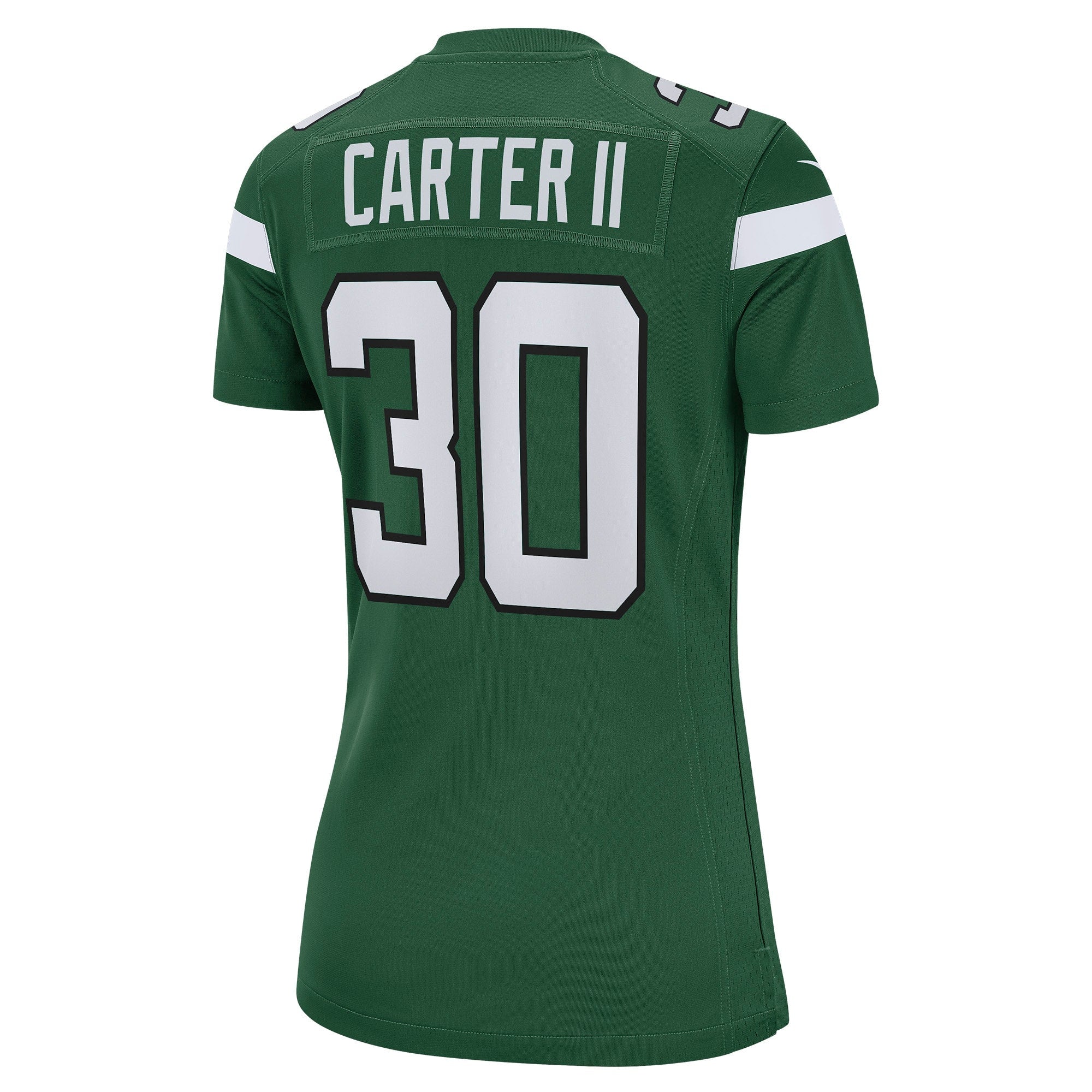Women's Nike Michael Carter II Gotham Green New York Jets Game Jersey