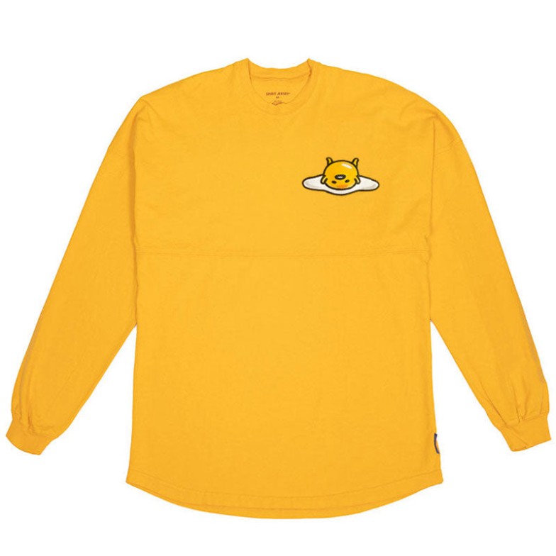 Discount Characters Gudetama JapanLA Spirit Jersey YELLOW