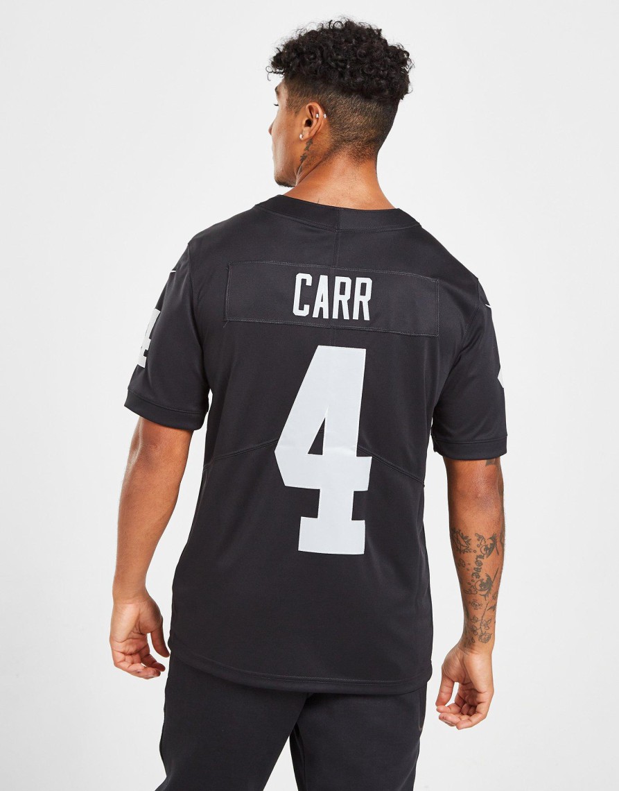 Discount Nike NFL Las Vegas Raiders Carr #4 Jersey Sort S
