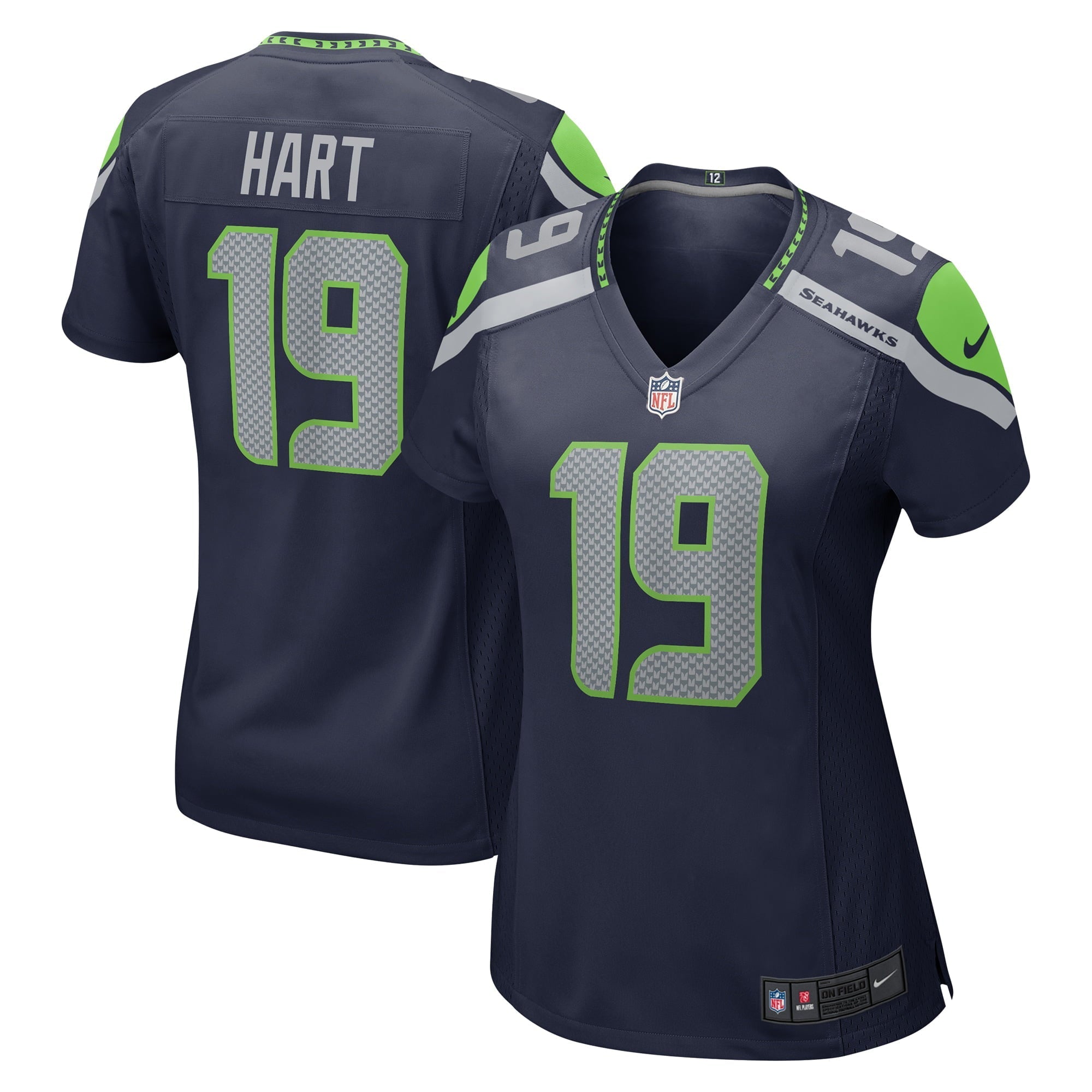 Women's Nike Penny Hart College Navy Seattle Seahawks Game Jersey