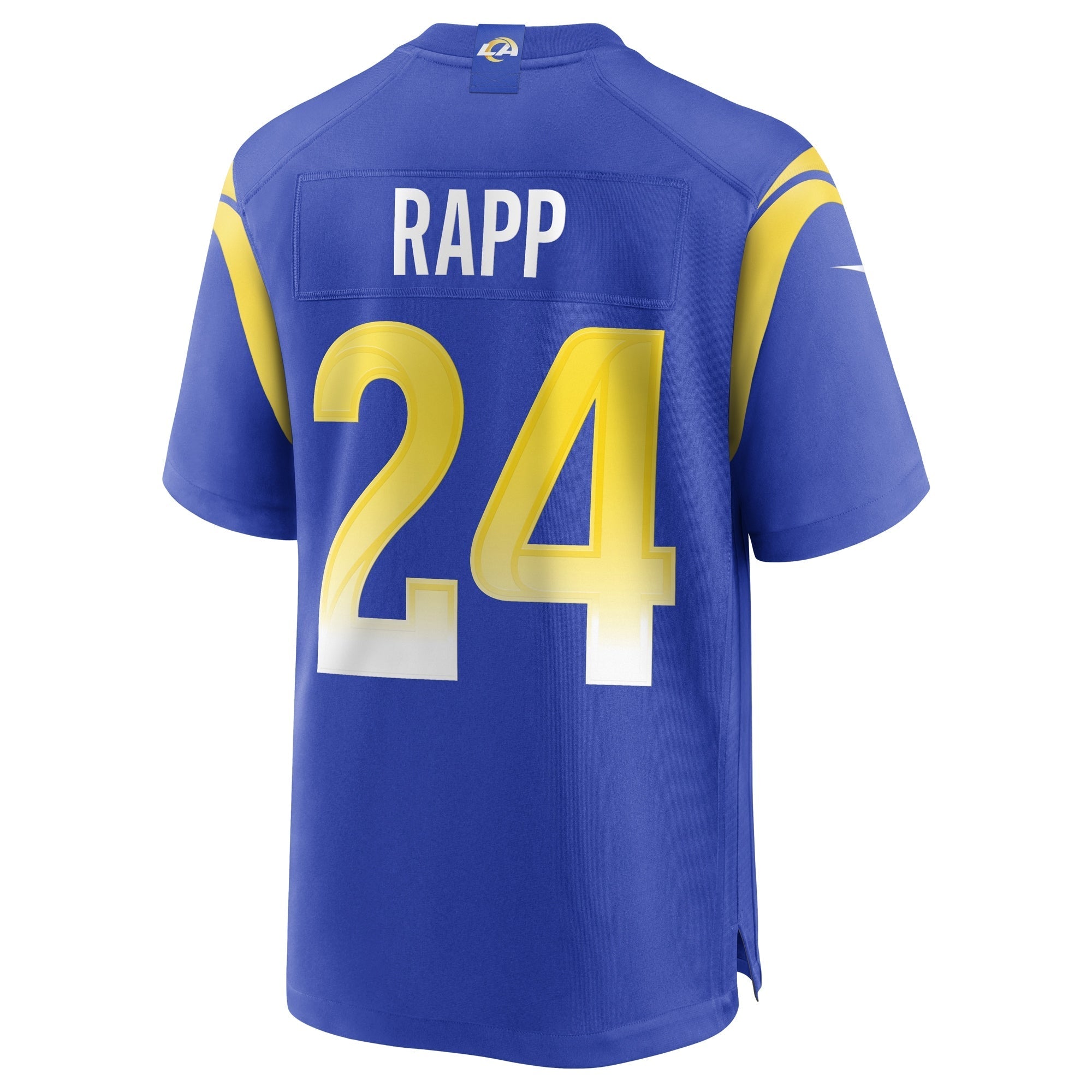 Men's Nike Taylor Rapp Royal Los Angeles Rams Game Jersey