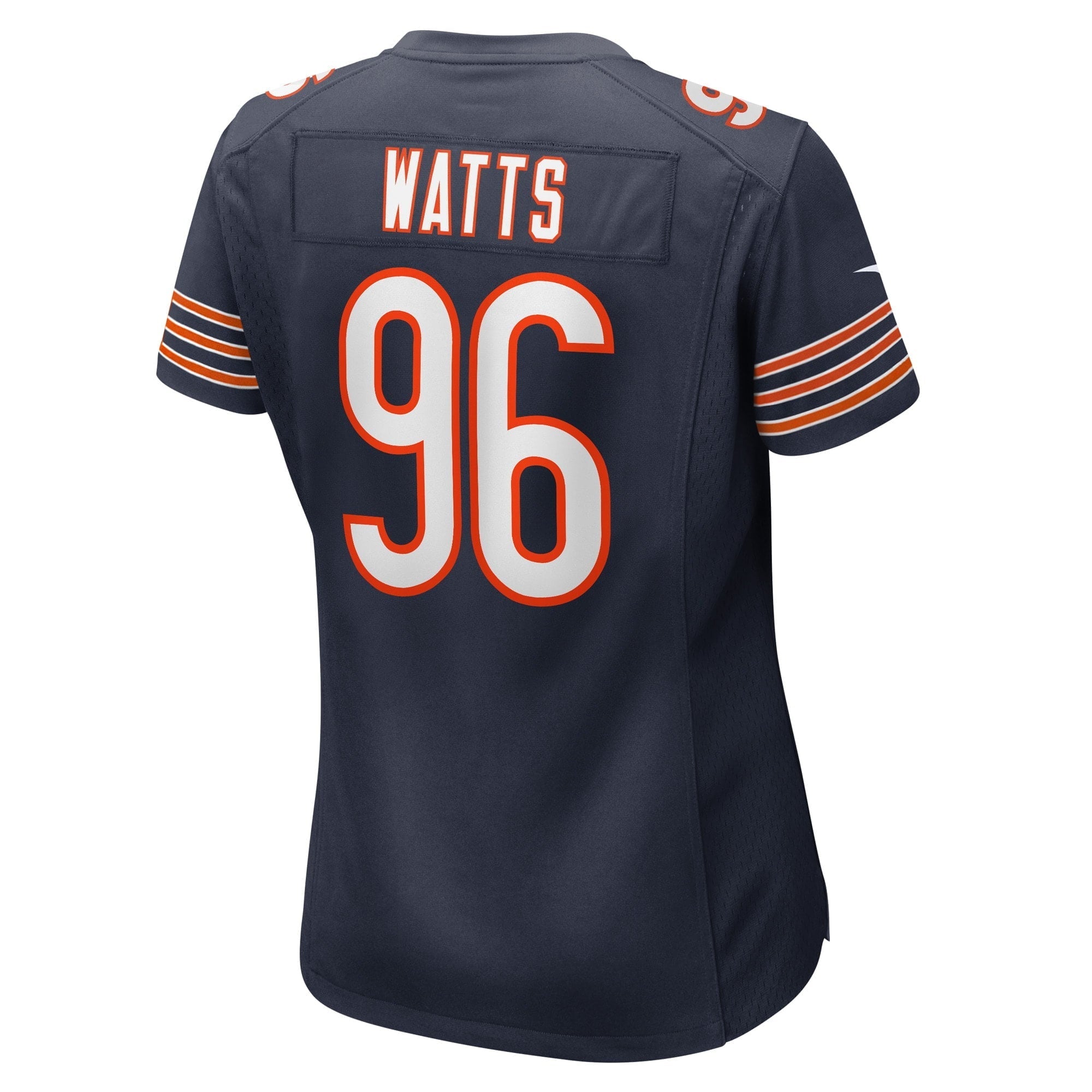 Women's Nike Armon Watts Navy Chicago Bears Game Player Jersey