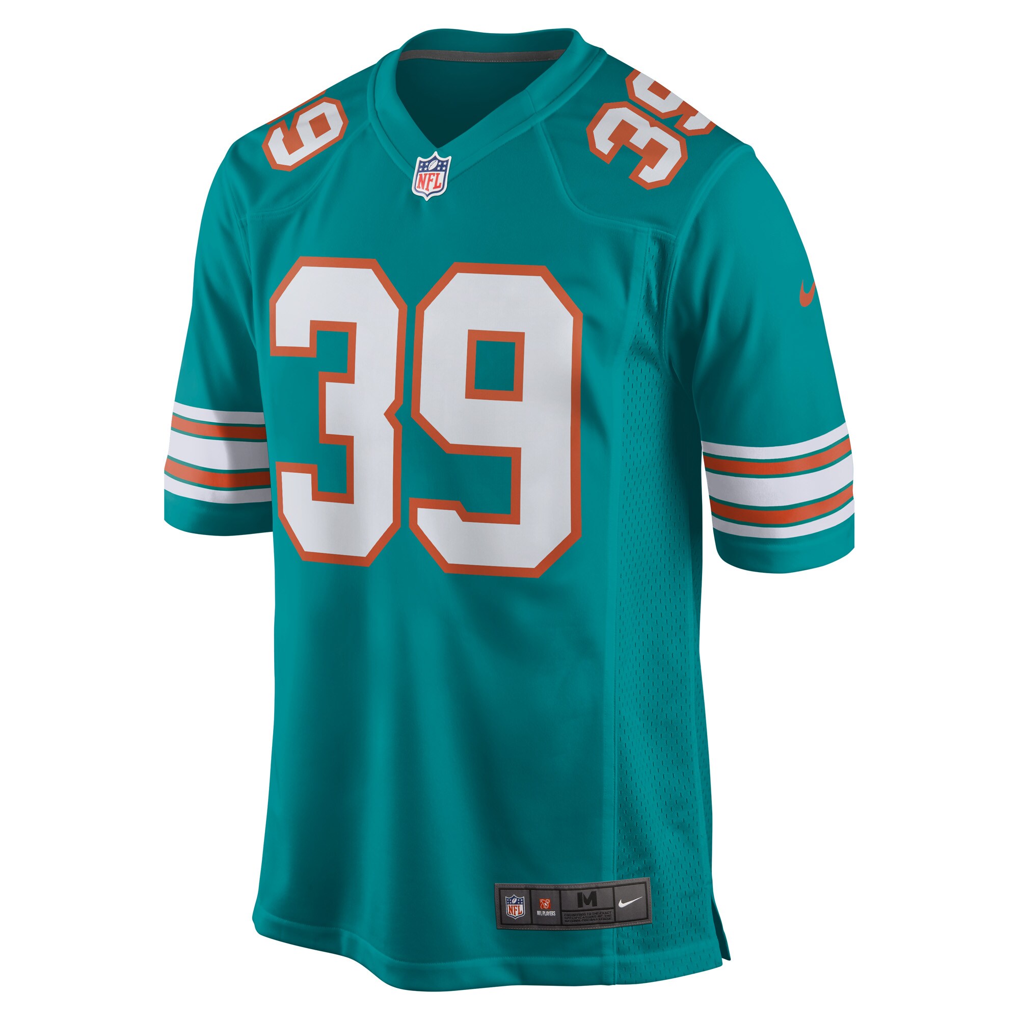 Larry Csonka Miami Dolphins Nike Retired Player Jersey - Aqua