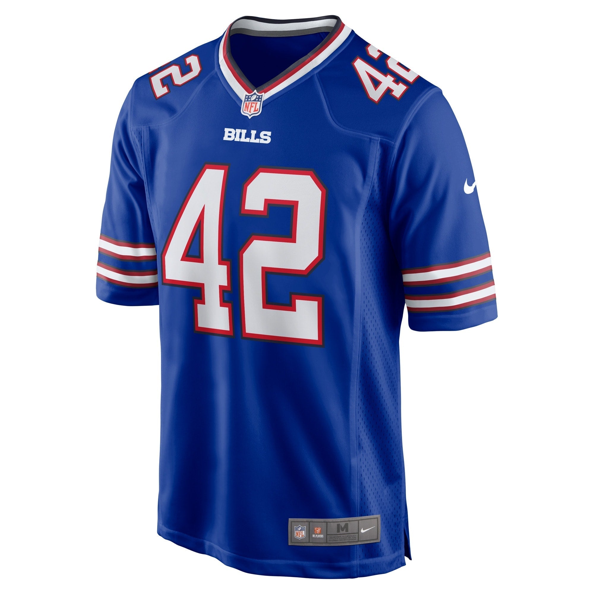Men's Nike Joe Giles-Harris Royal Buffalo Bills Game Jersey