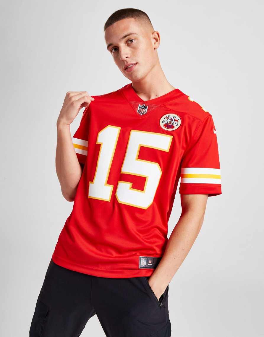 Outlet Nike NFL Kansas City Chiefs Limited Mahomes #15 Jersey Rød S