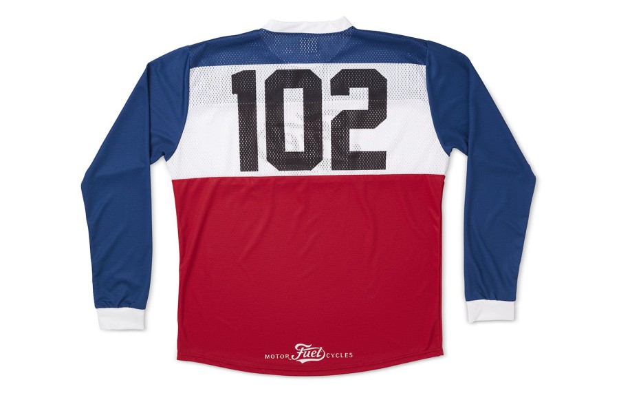 Discount FUEL MOTORCYCLES FUEL – “102” Enduro Jersey Long Sleeve T’s S
