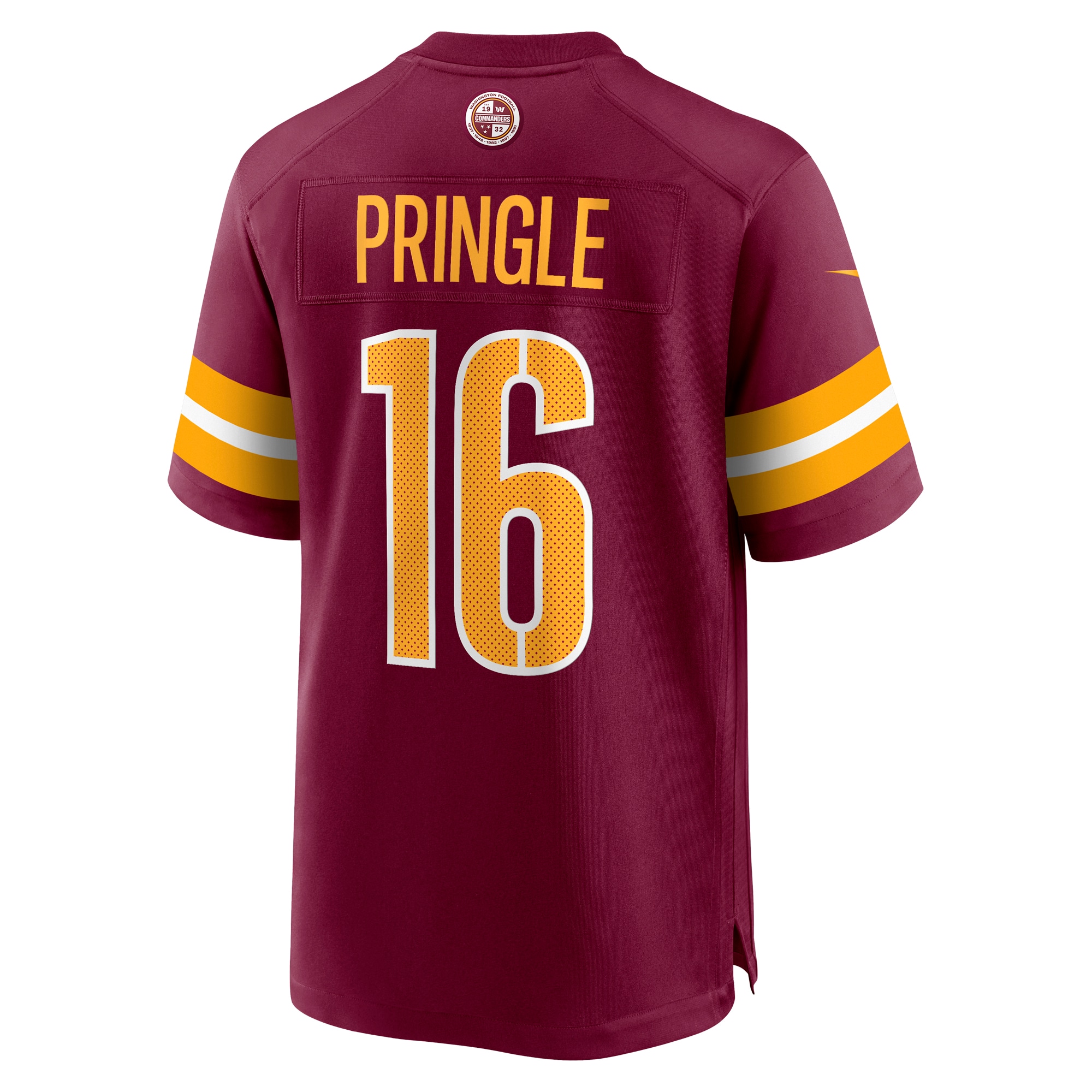 Byron Pringle Washington Commanders Nike  Game Jersey - Burgundy