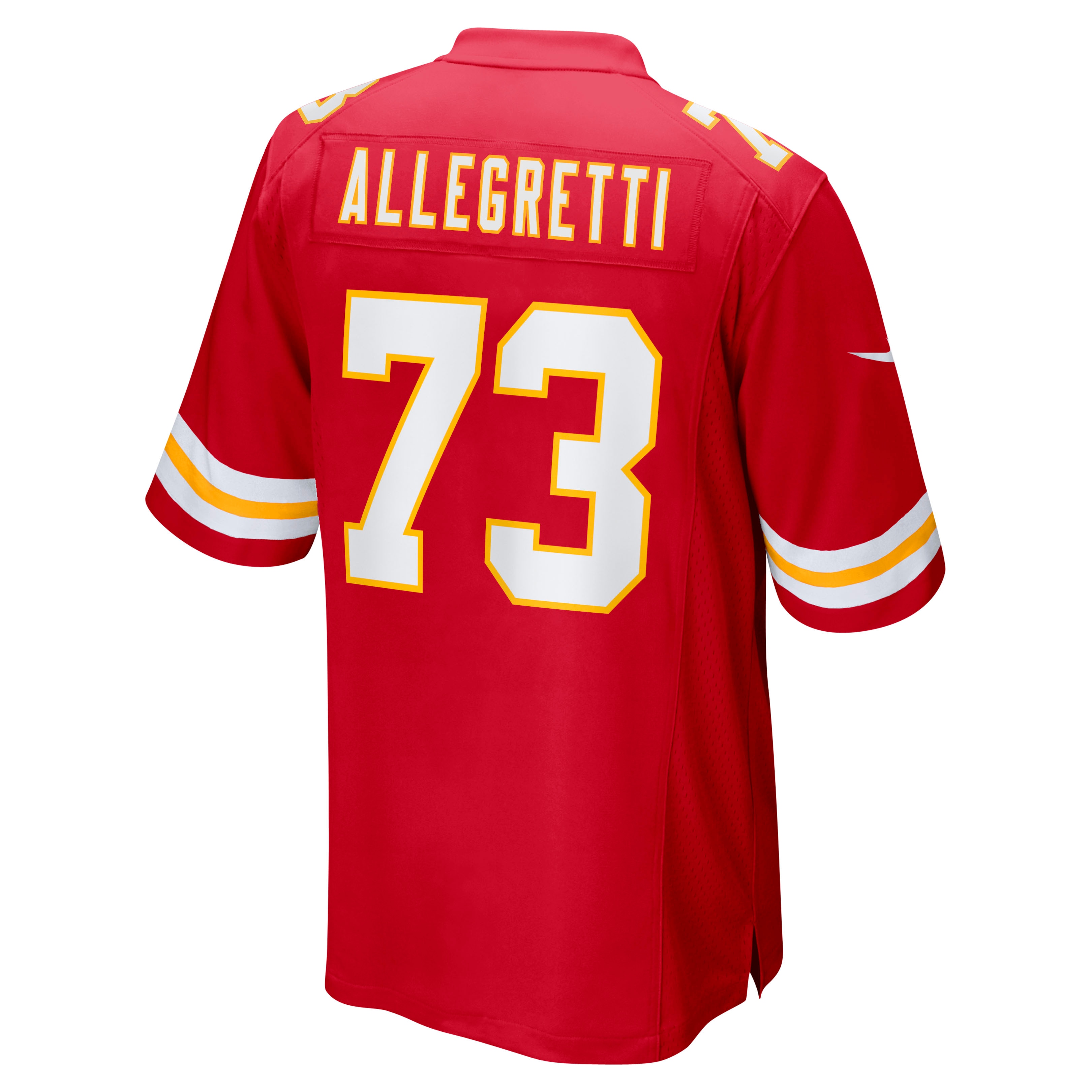 Nick Allegretti Kansas City Chiefs Nike Game Jersey - Red