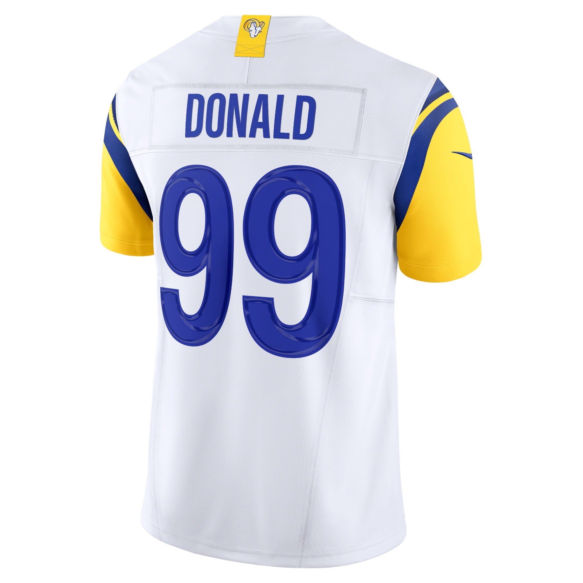 Men's Nike Aaron Donald White Los Angeles Rams Vapor F.U.S.E. Limited Jersey