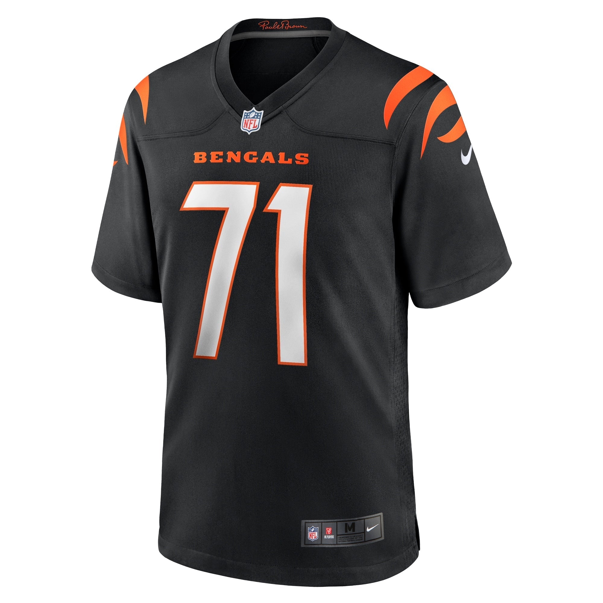 Men's Nike La'el Collins Black Cincinnati Bengals Game Jersey