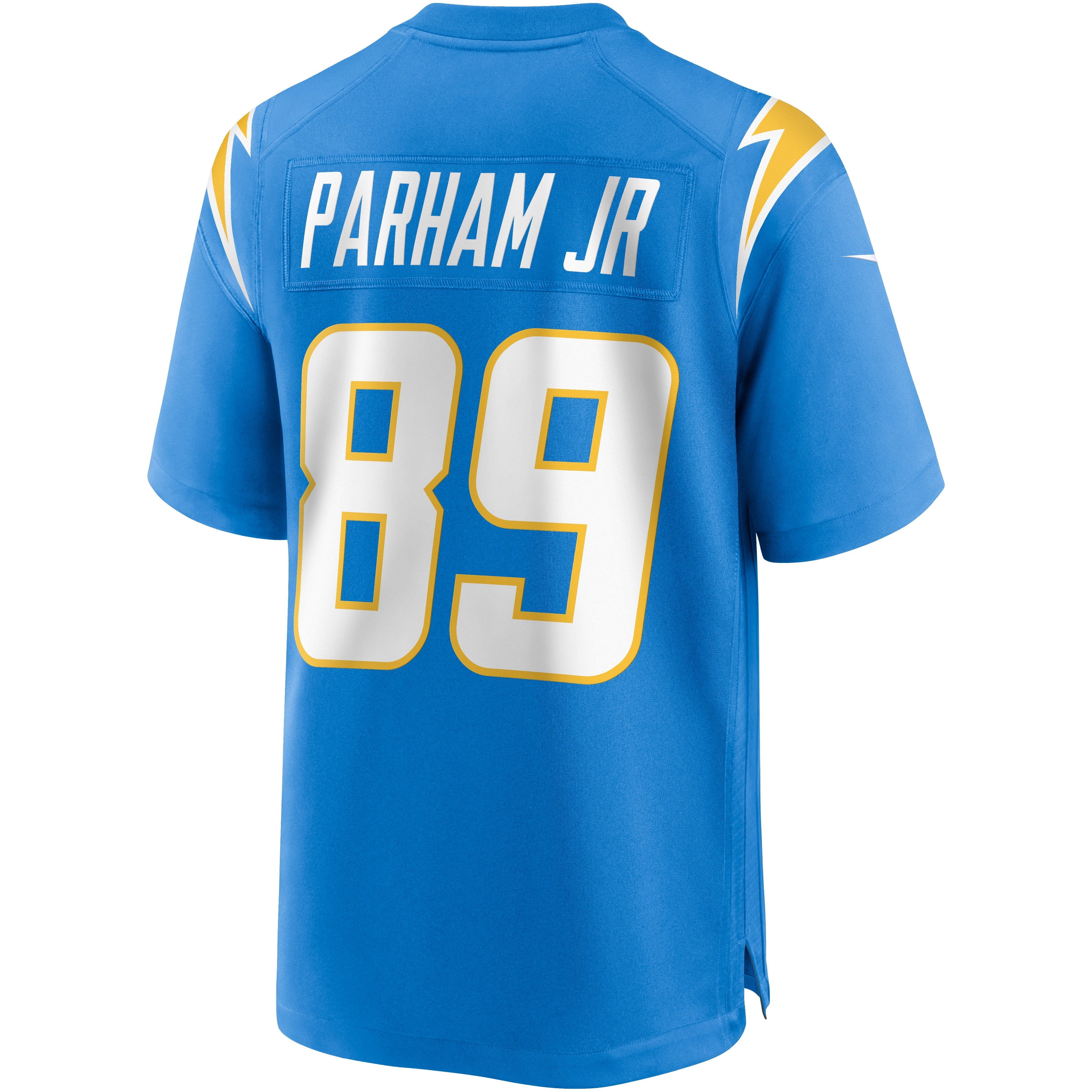 Men's Nike Donald Parham Jr. Powder Blue Los Angeles Chargers Game Jersey