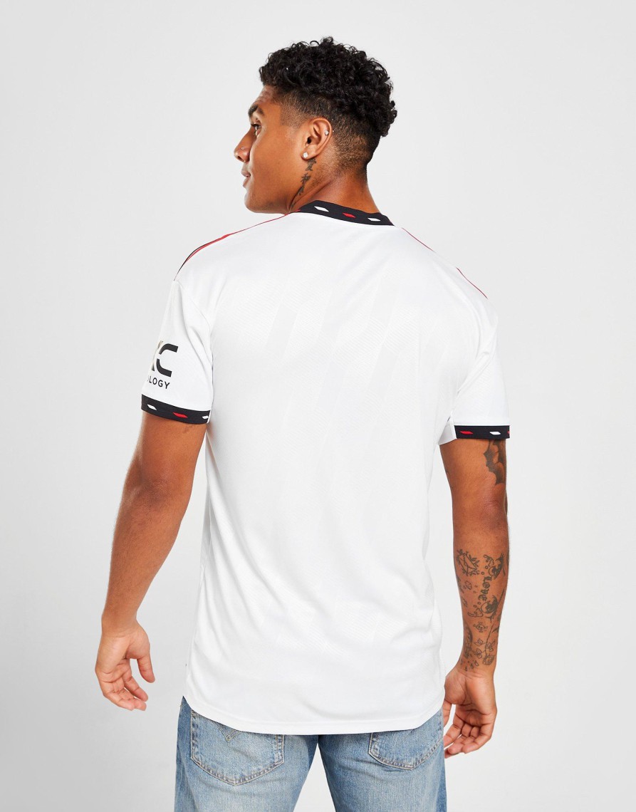 Outlet Adidas Manchester United FC 2022/23 Away Jersey Hvid 4X