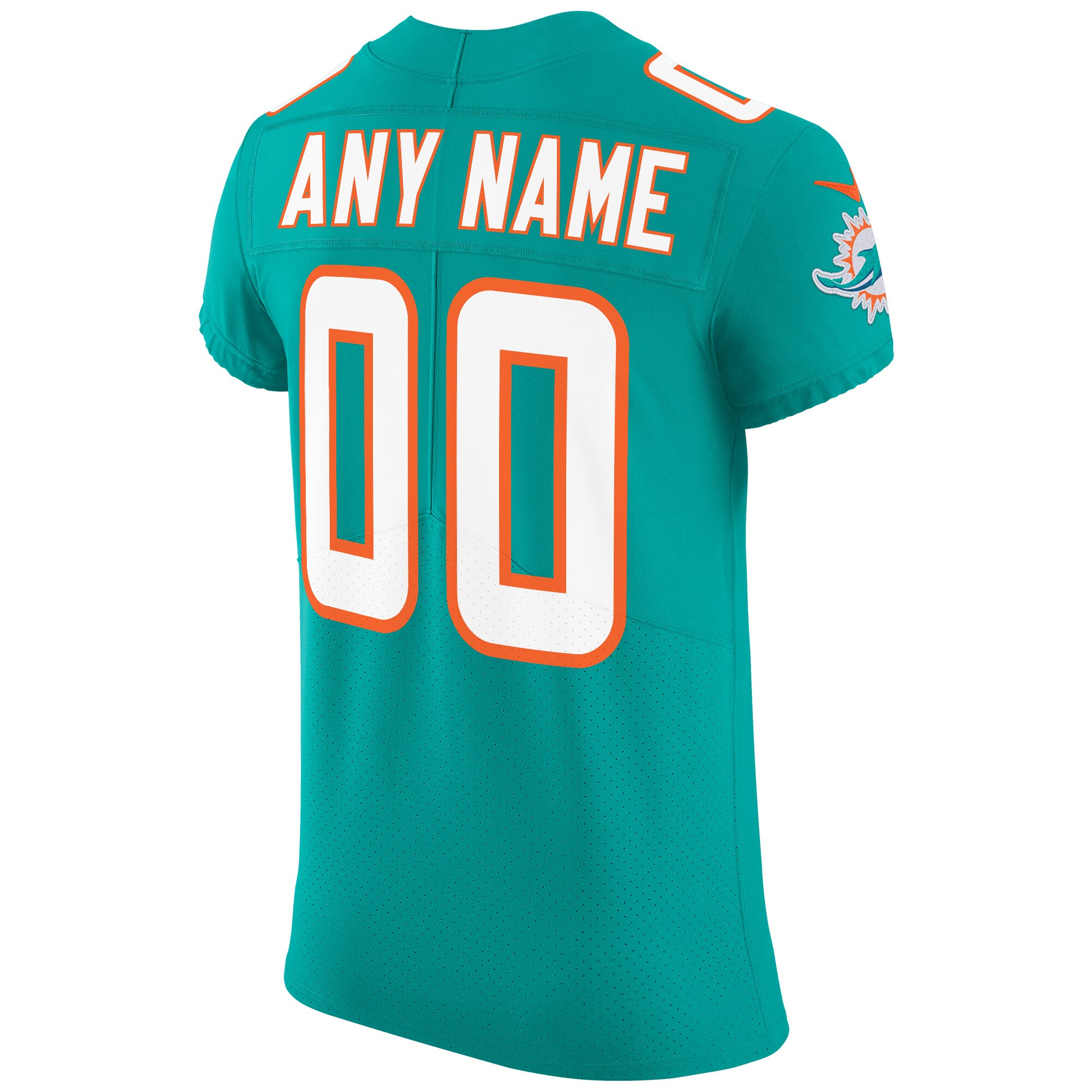 Miami Dolphins Nike Vapor Untouchable Elite Custom Jersey - Aqua